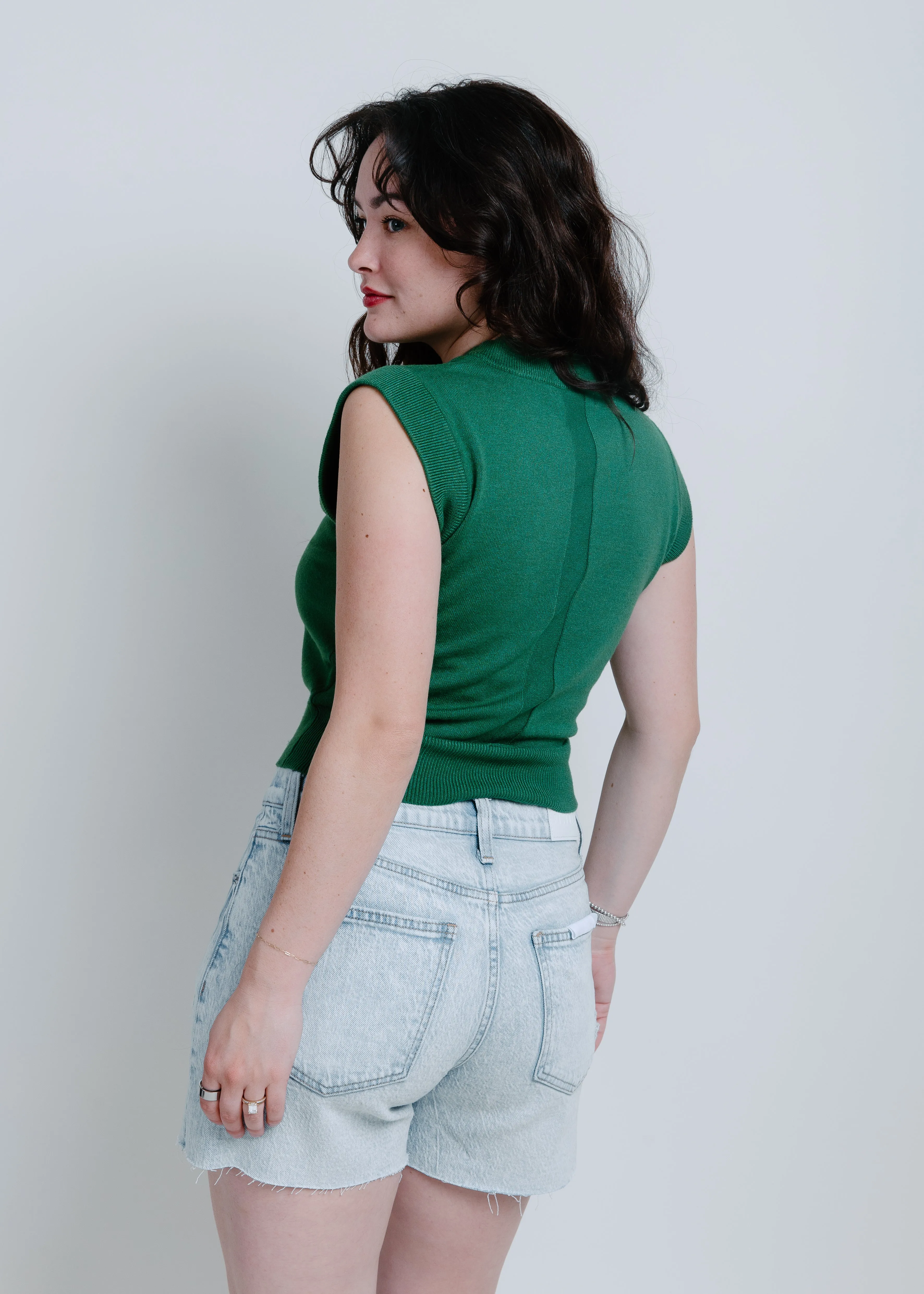 Lola Knit Sweater - Green sold by Vinnie Louise product image thumbnail 3