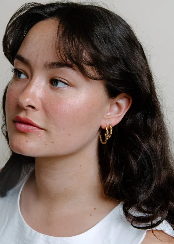 Jayde Hoop Earrings - Small sold by Vinnie Louise