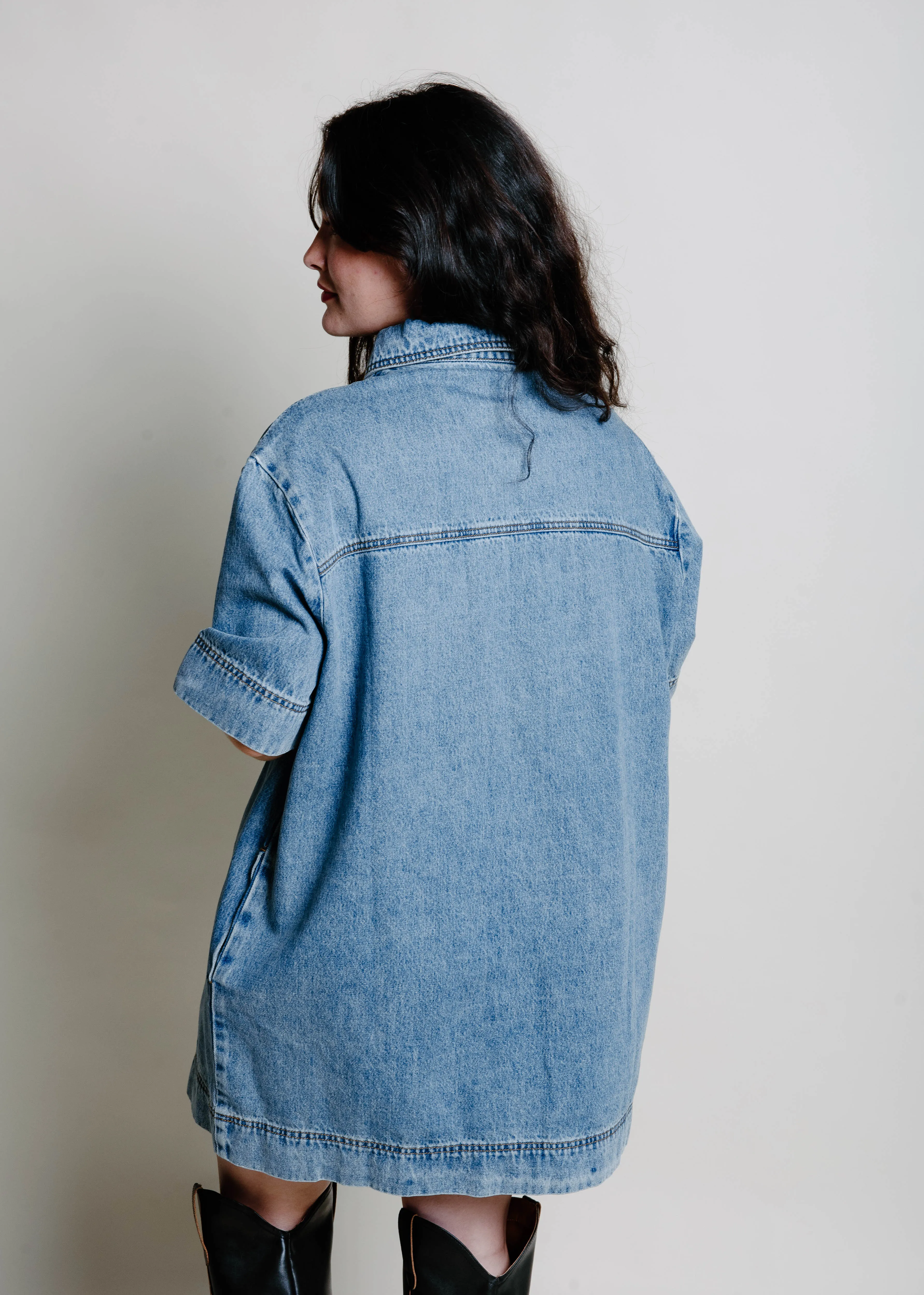 Dollie Denim Dress sold by Vinnie Louise product image thumbnail 5