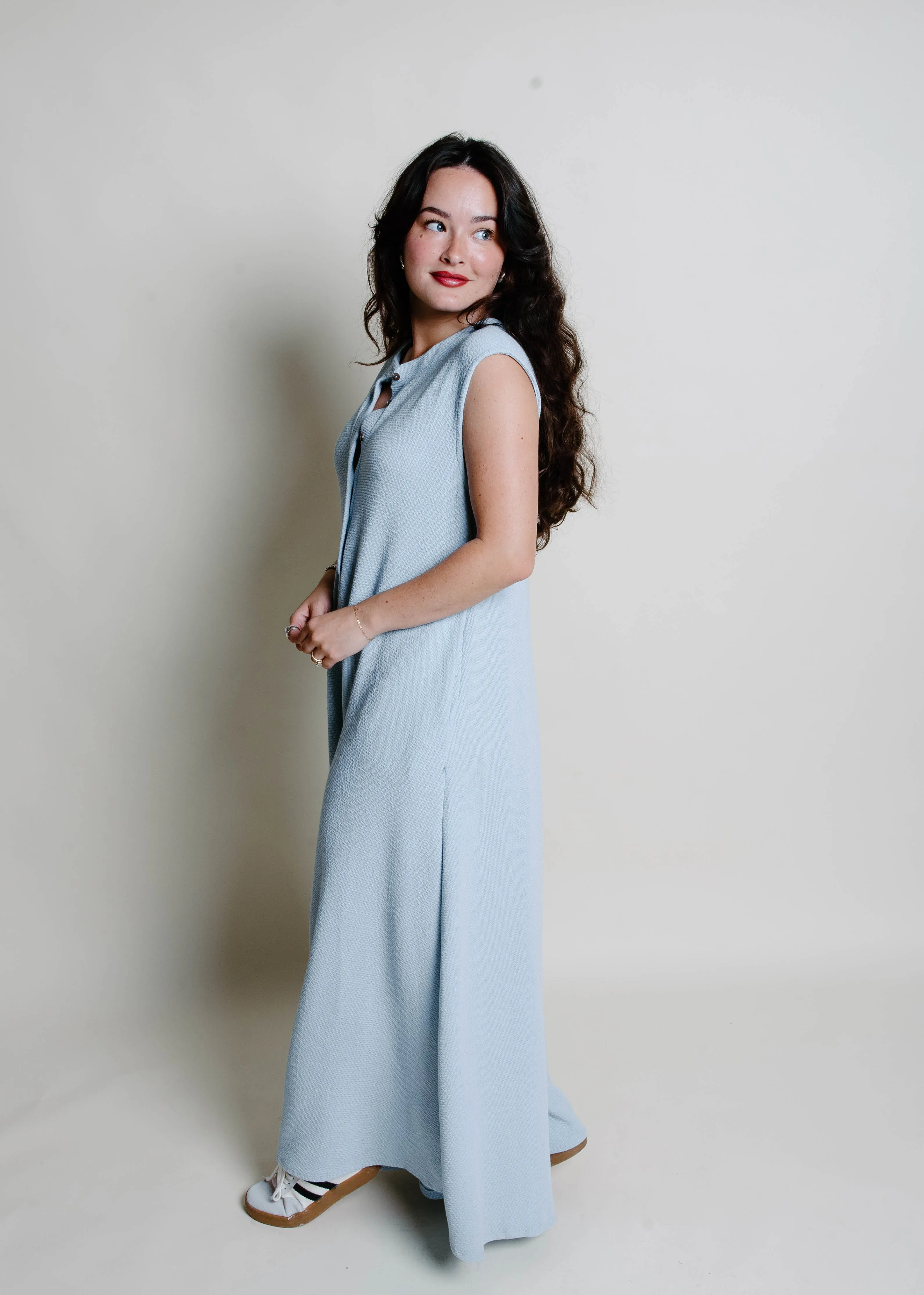 Este Jumpsuit - Light Blue sold by Vinnie Louise product image thumbnail 5