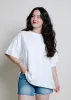 Simple Town Oversized Tee - Cream sold by Vinnie Louise