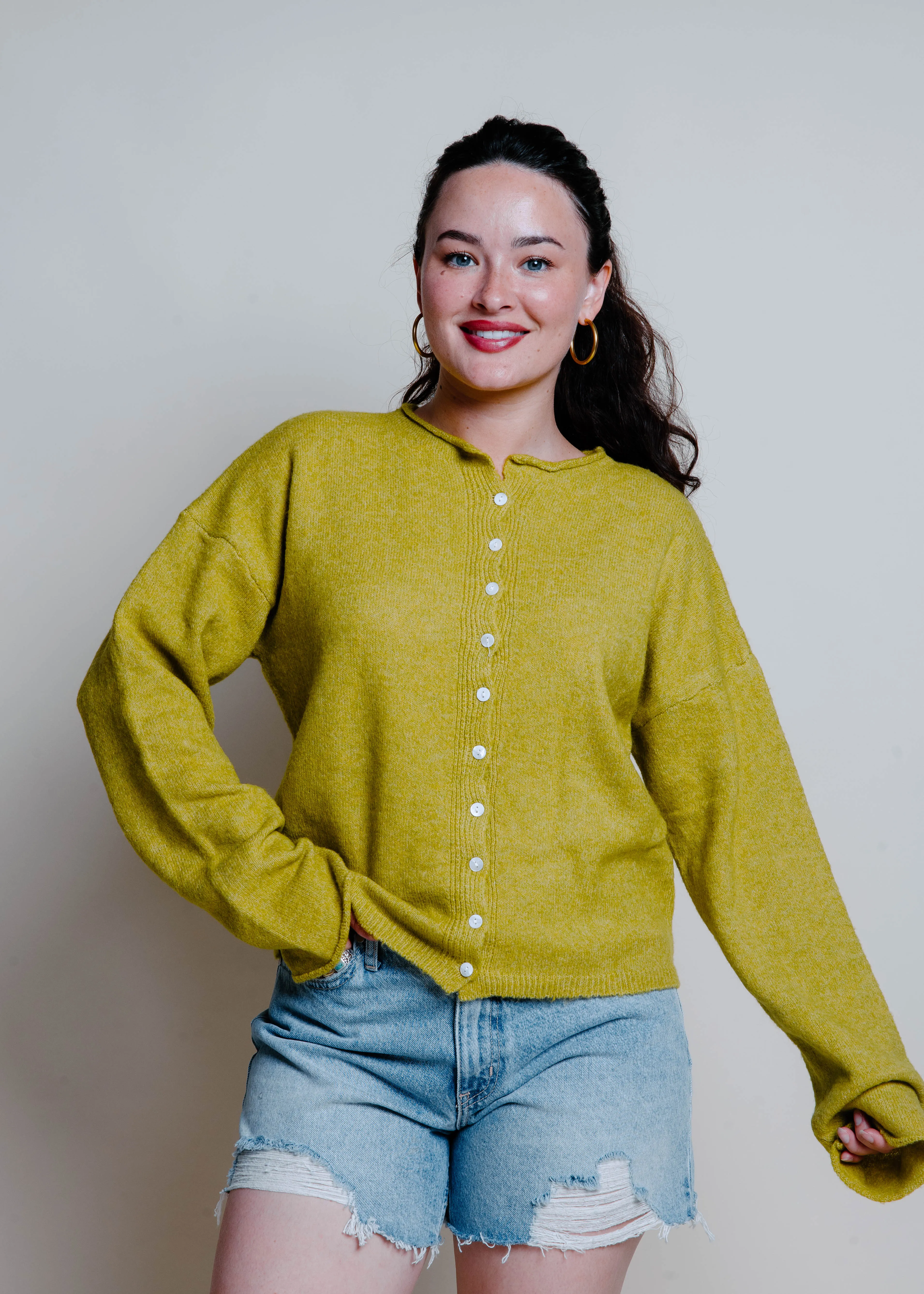 All Day Every Day Cardigan - Dijon sold by Vinnie Louise product image thumbnail 3