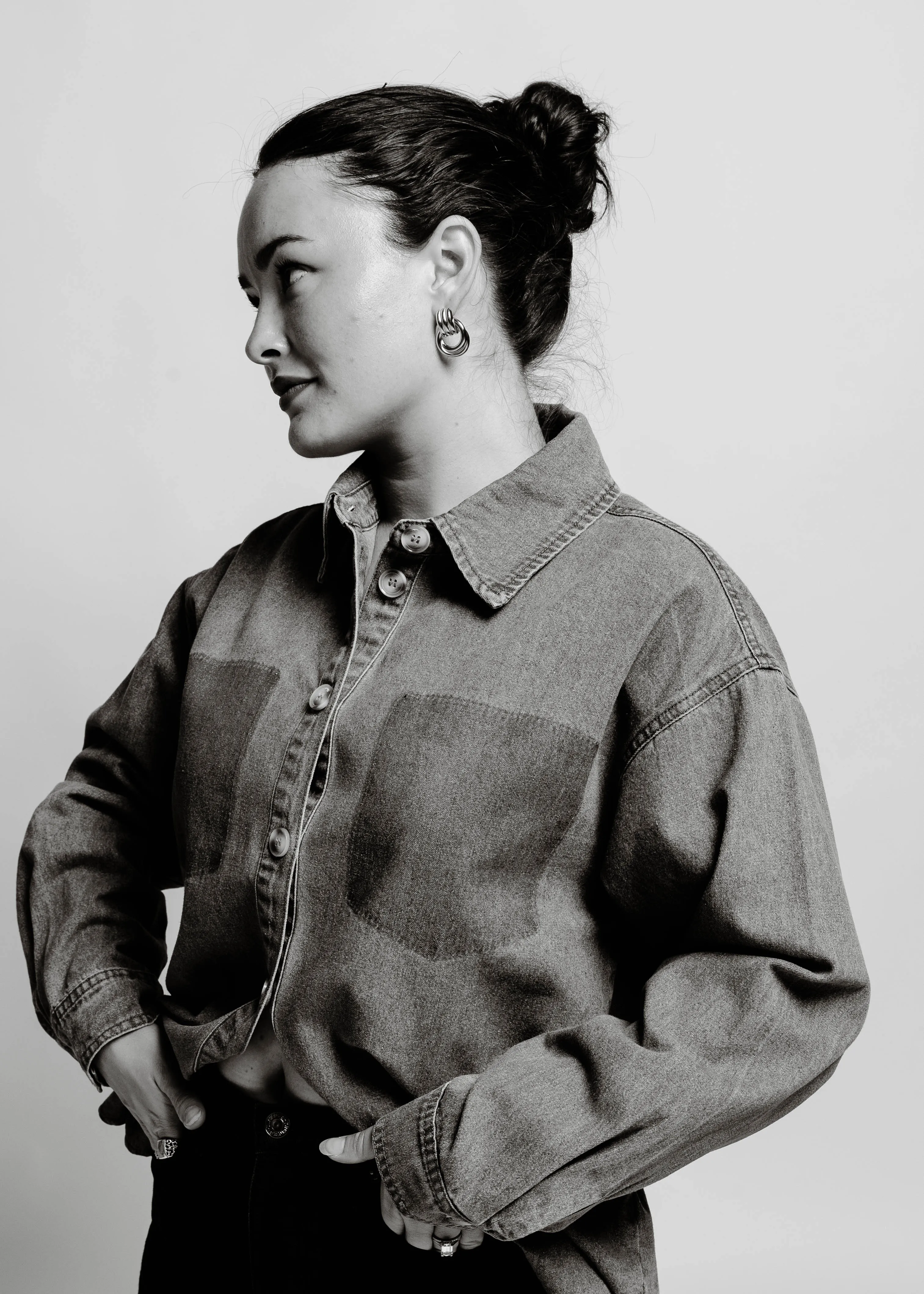 Daily Dose Of Denim Top sold by Vinnie Louise product image thumbnail 2