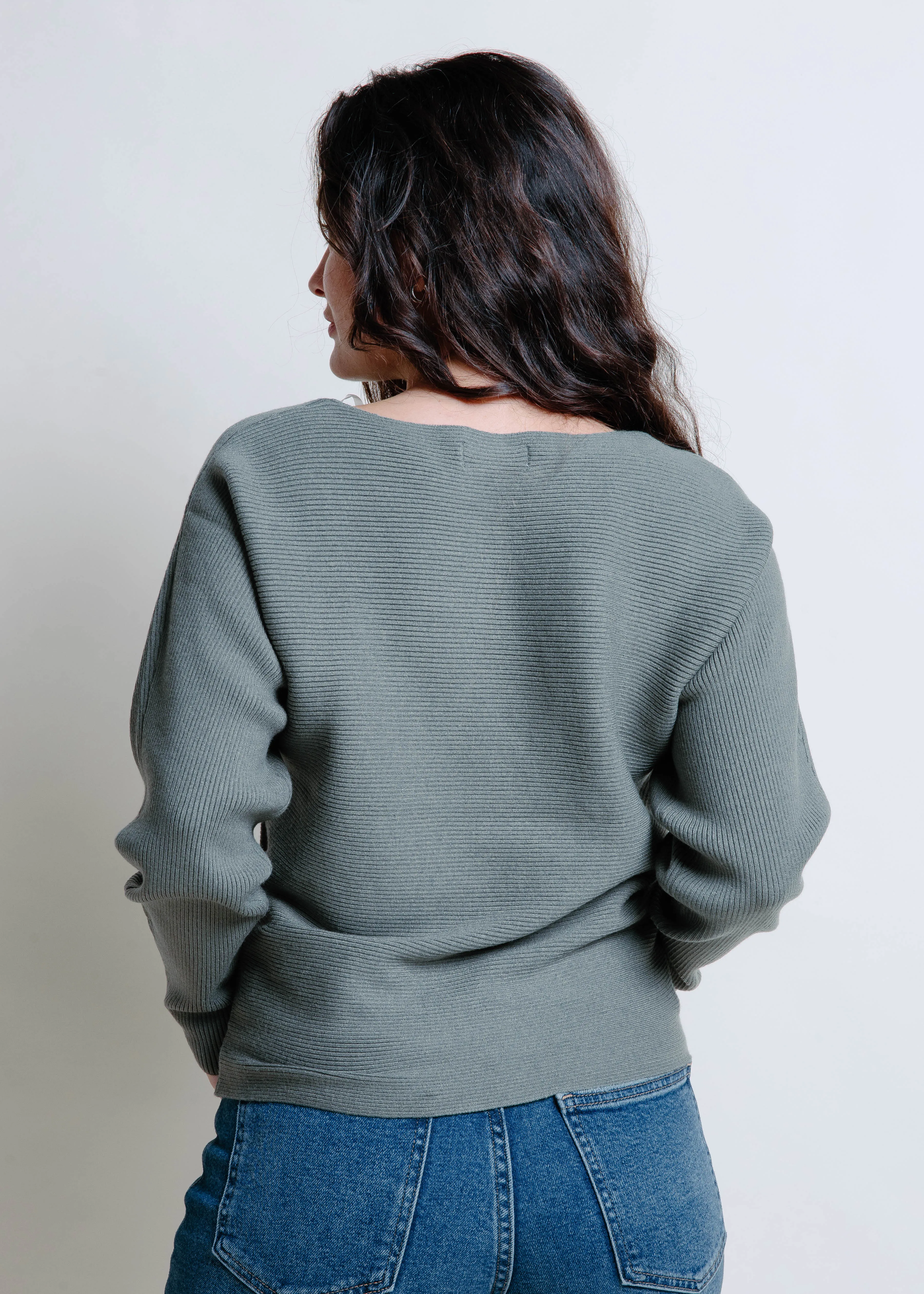 Shelbie Sweater - Spruce sold by Vinnie Louise product image thumbnail 5