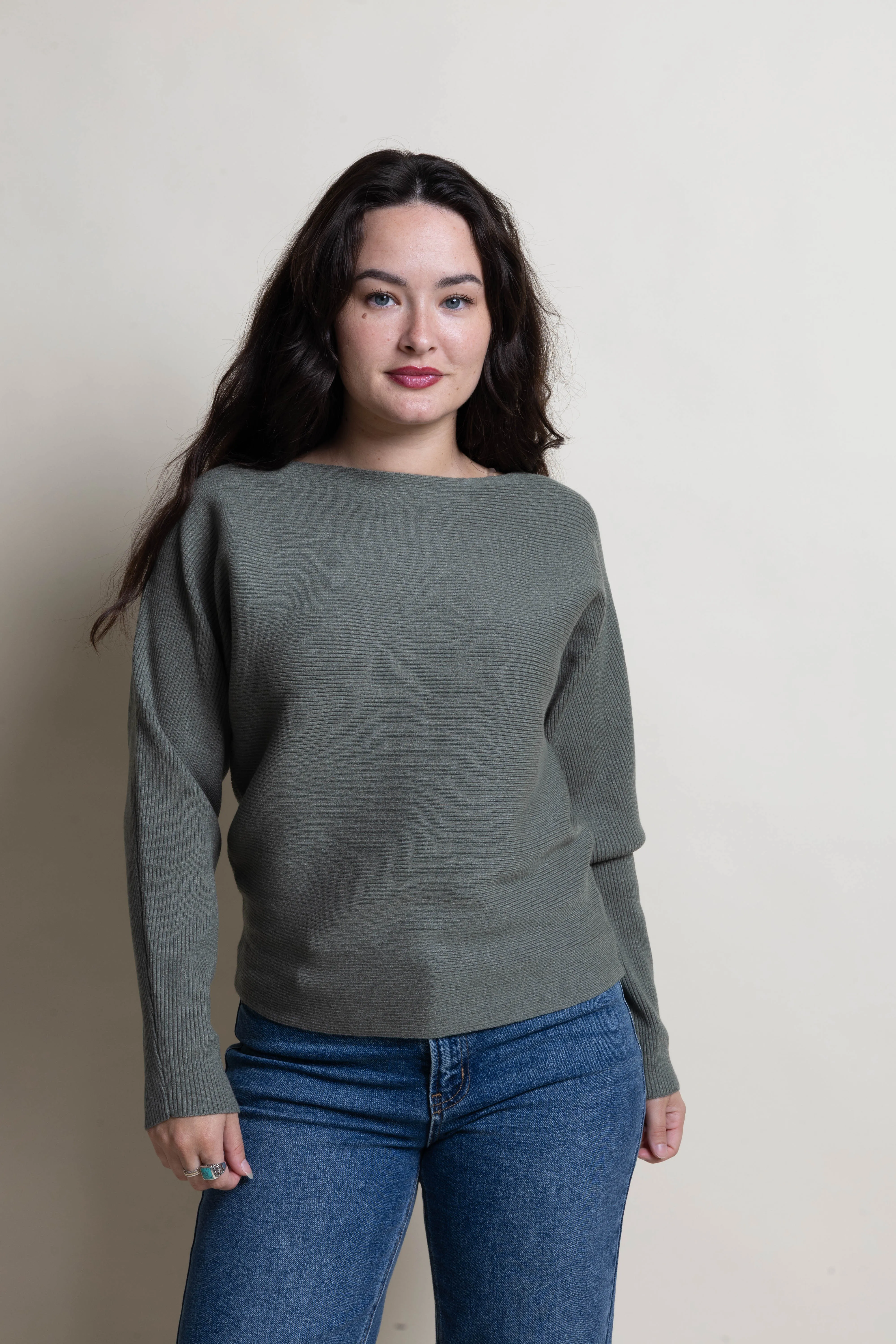 Shelbie Sweater - Spruce sold by Vinnie Louise product image thumbnail 3