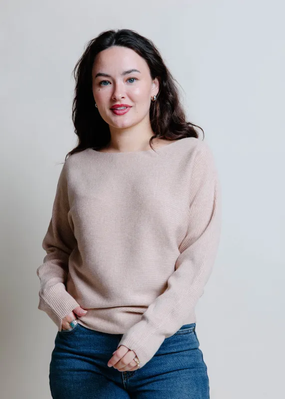 Shelbie Sweater - Oatmeal sold by Vinnie Louise