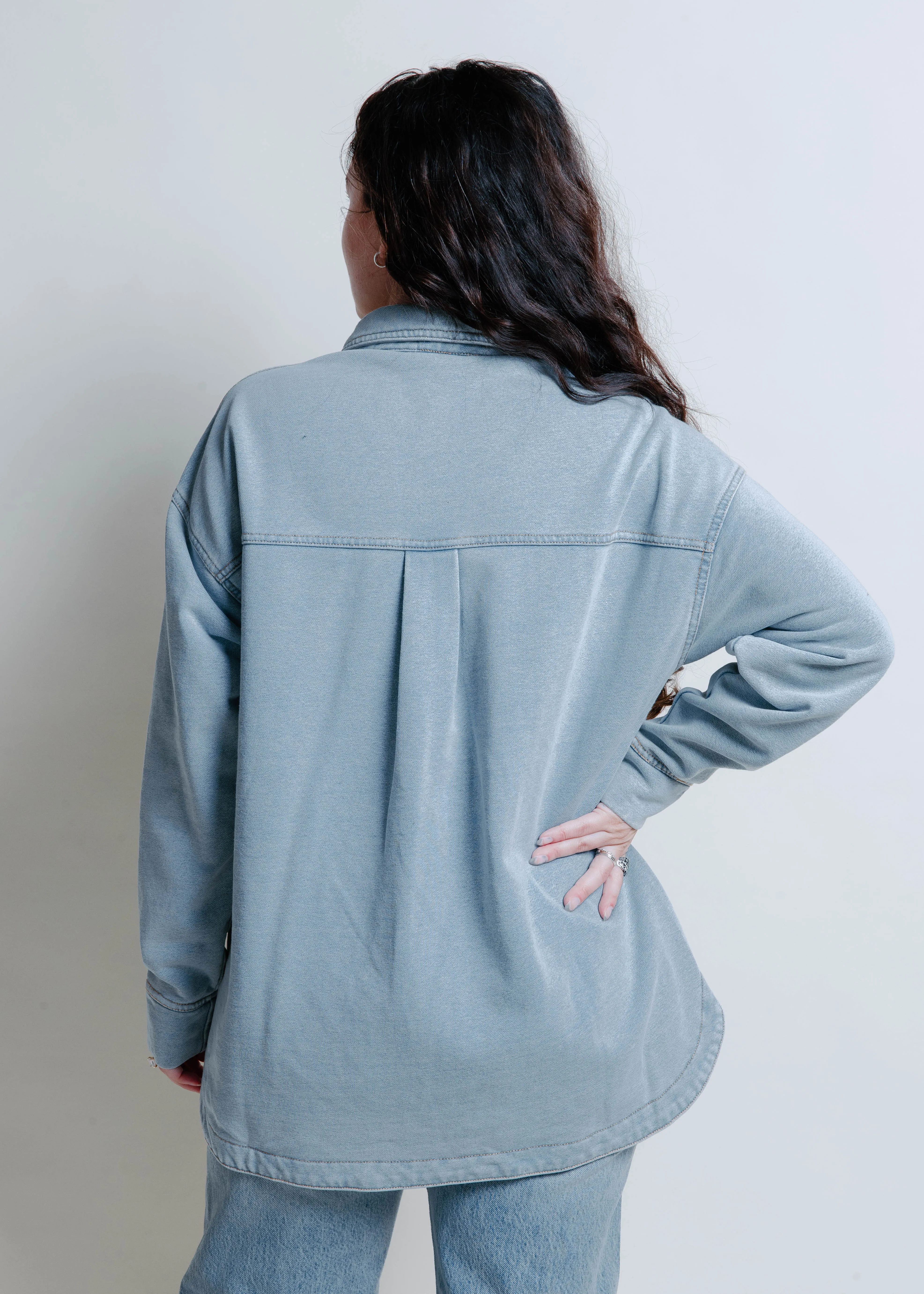 The Dean Denim Shirt Jacket sold by Vinnie Louise product image thumbnail 3