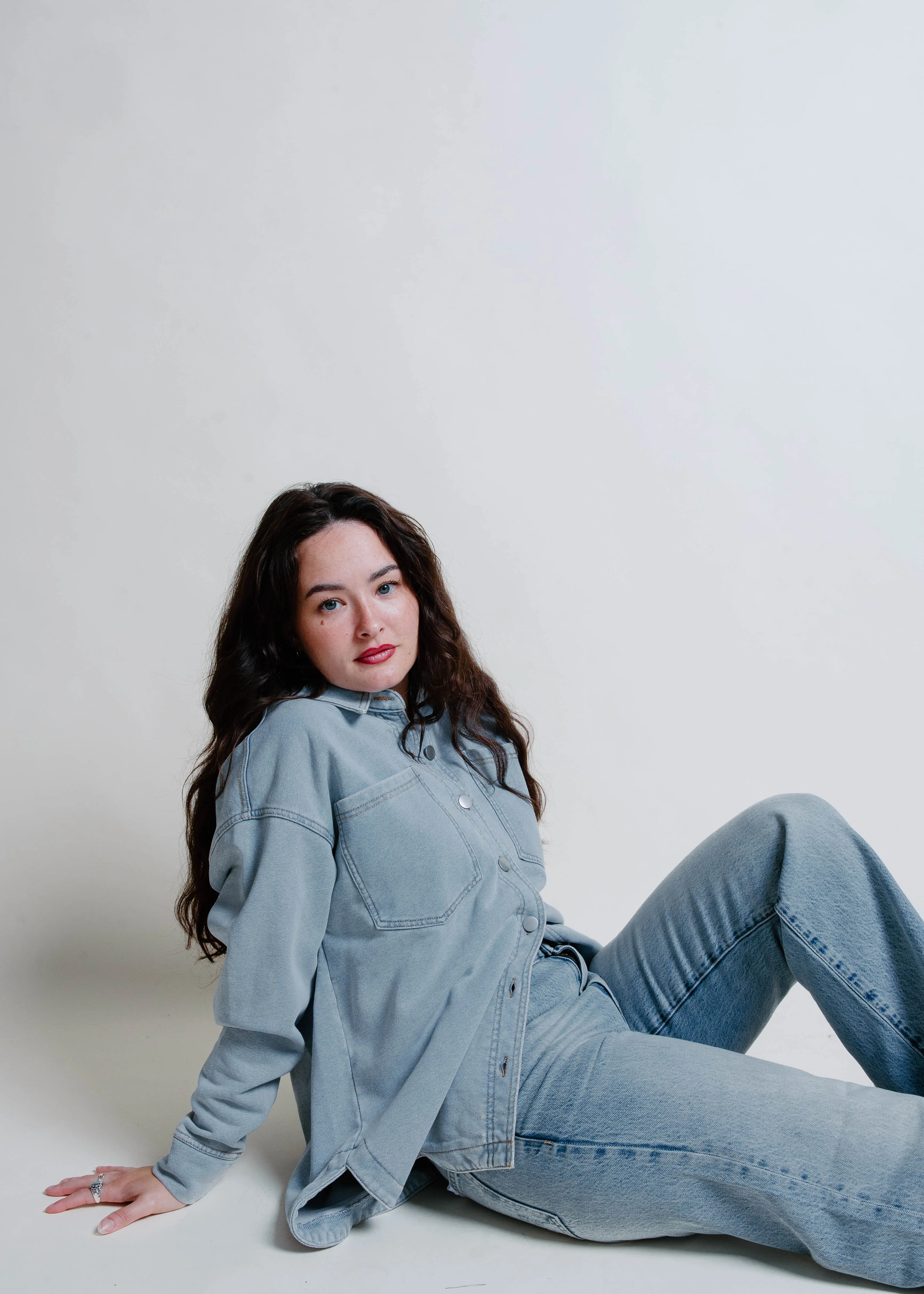 The Dean Denim Shirt Jacket sold by Vinnie Louise product image thumbnail 5