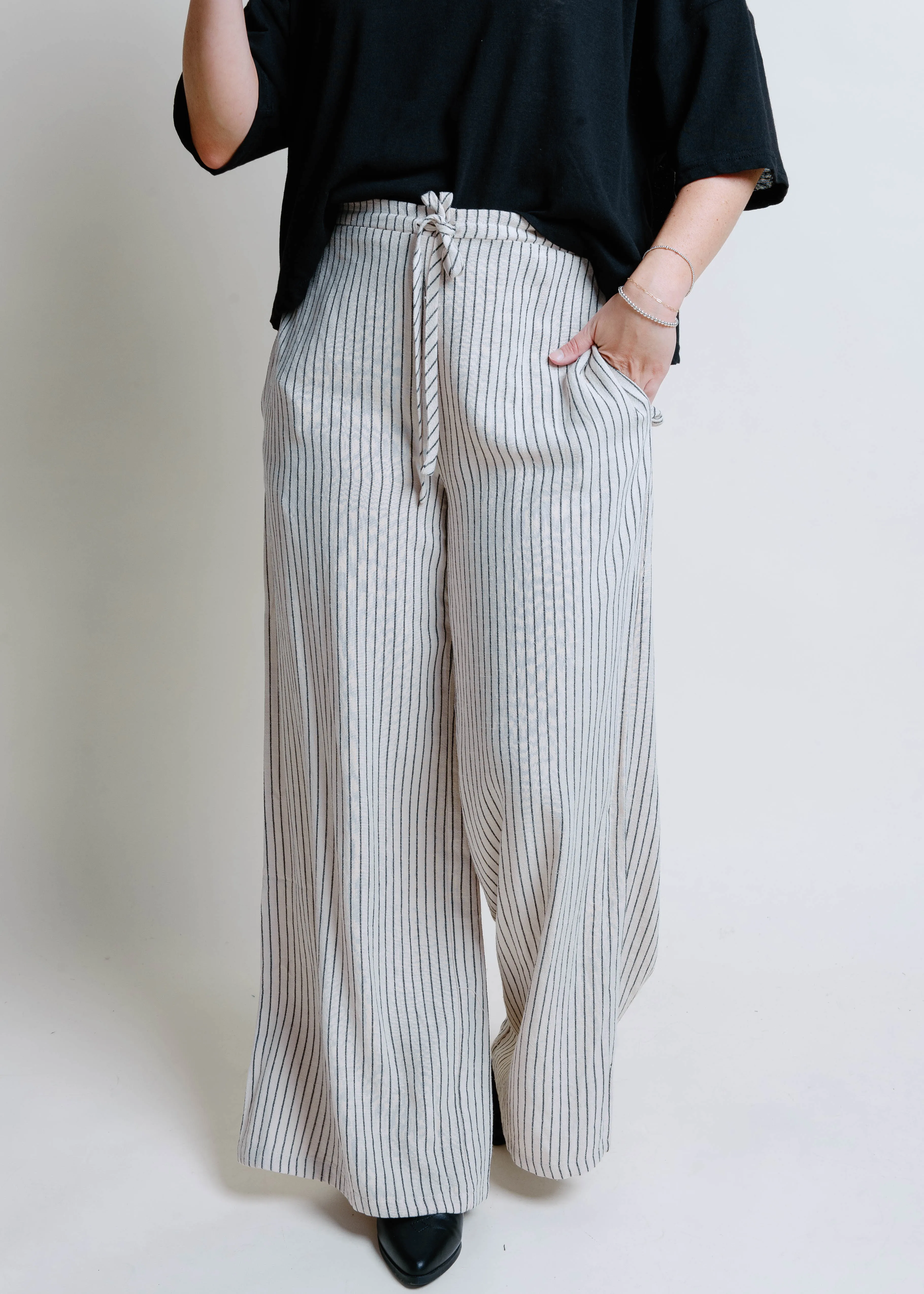 Sidney Striped Wide-Leg Pants sold by Vinnie Louise product image thumbnail 2