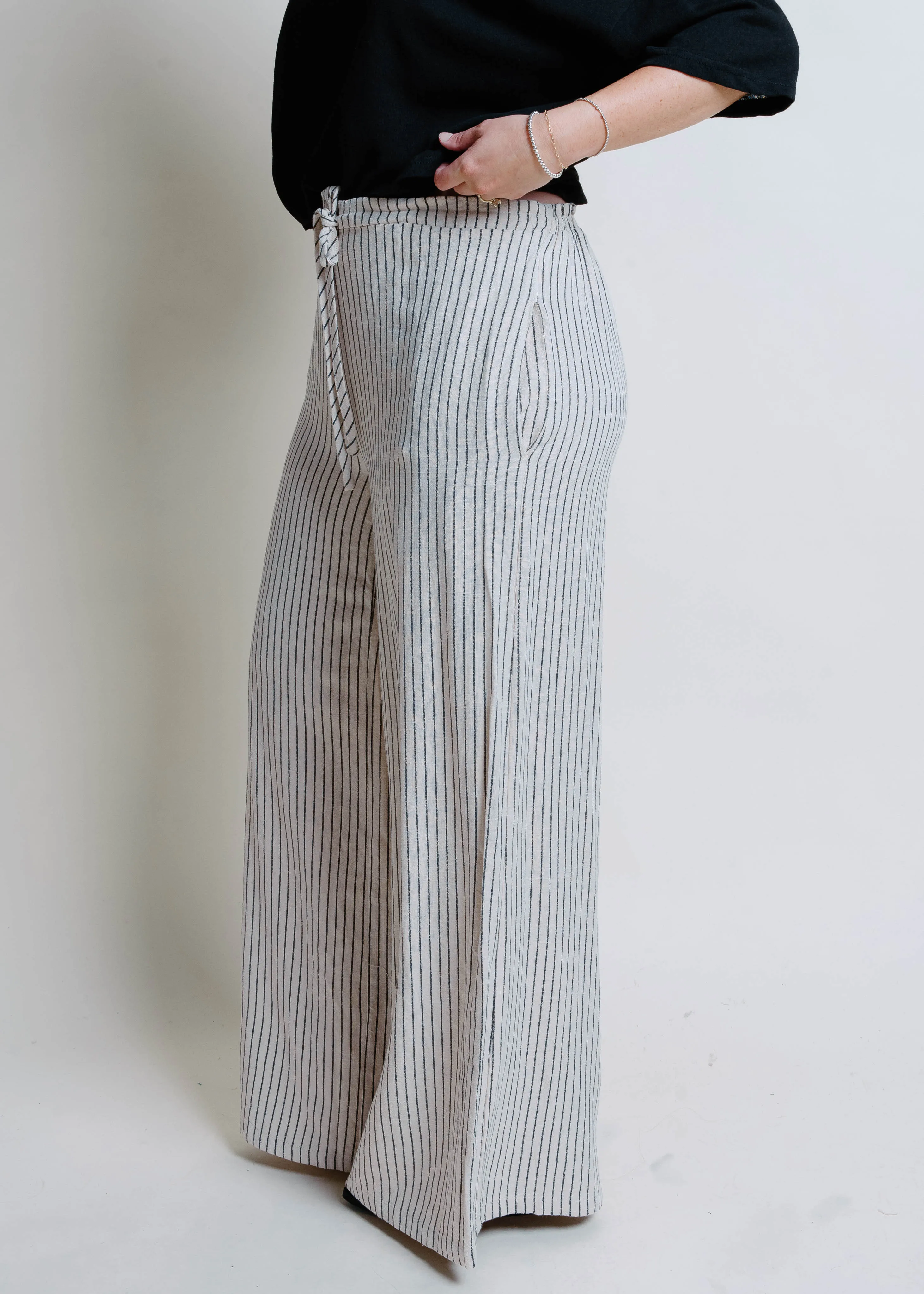 Sidney Striped Wide-Leg Pants sold by Vinnie Louise product image thumbnail 3
