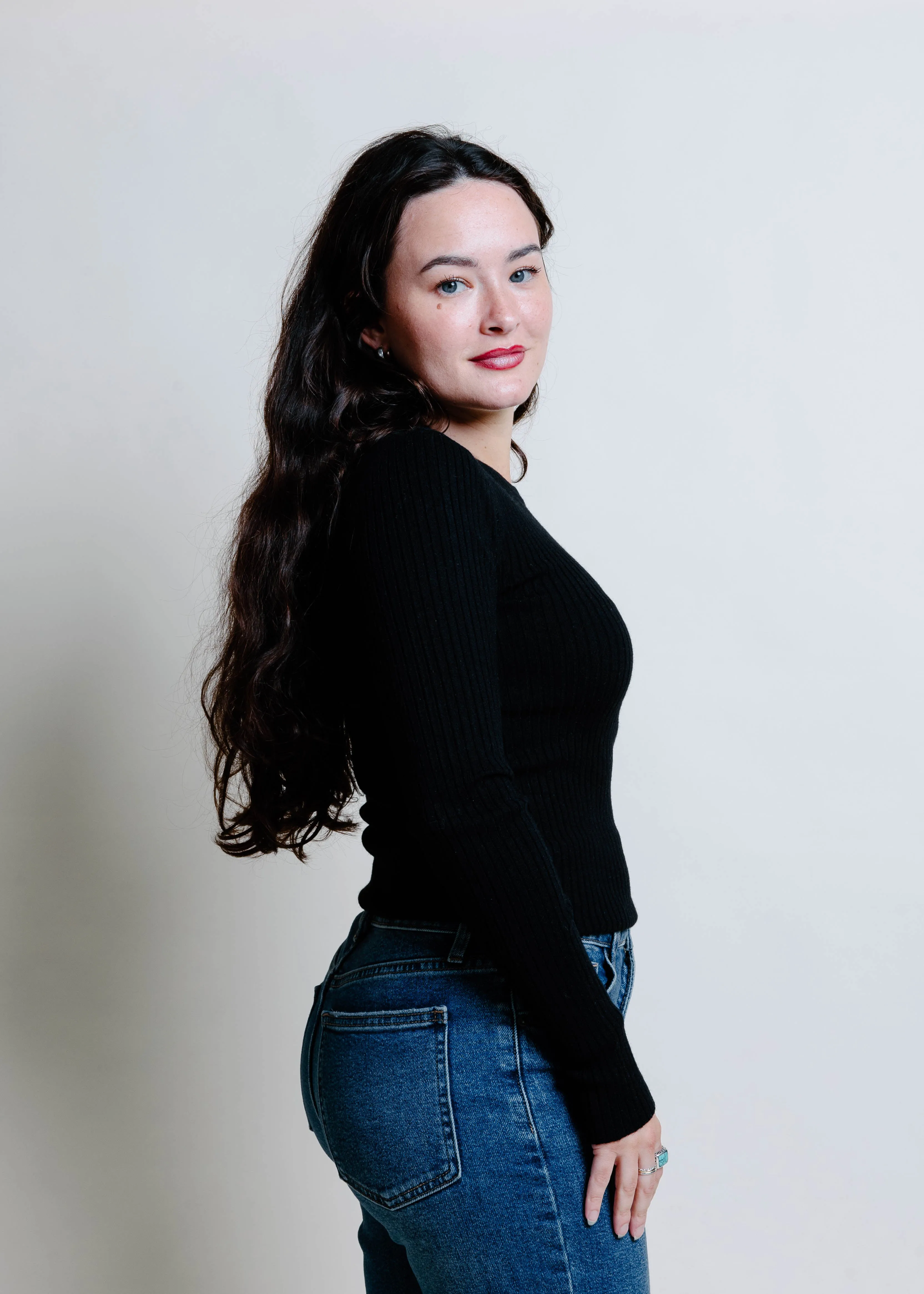 The Classic Ribbed Top - Black sold by Vinnie Louise product image thumbnail 4