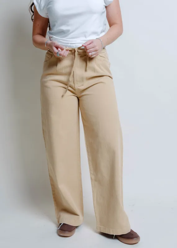 The Cierra Pants - Khaki sold by Vinnie Louise