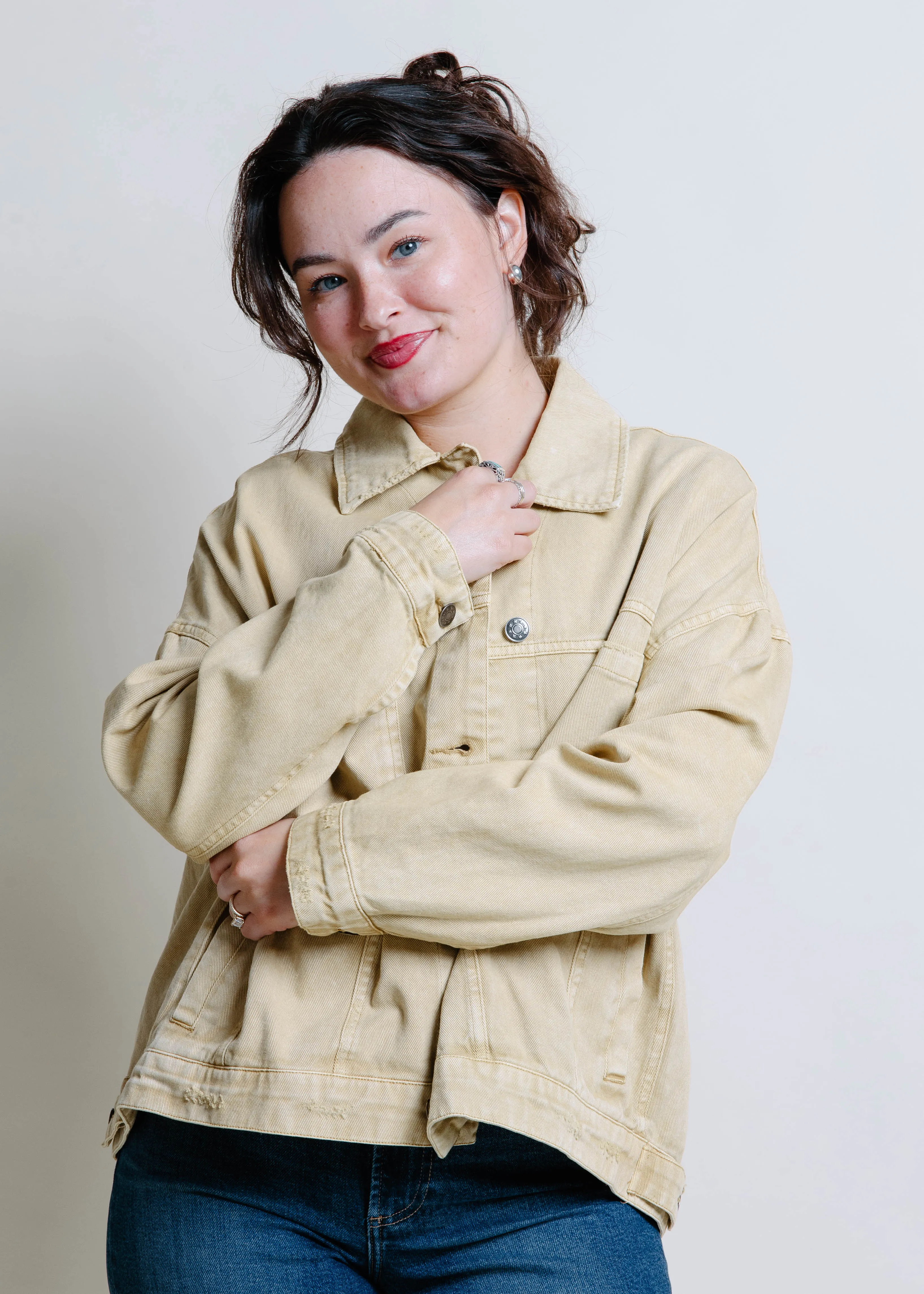 Beck Pleated Jacket sold by Vinnie Louise product image thumbnail 2
