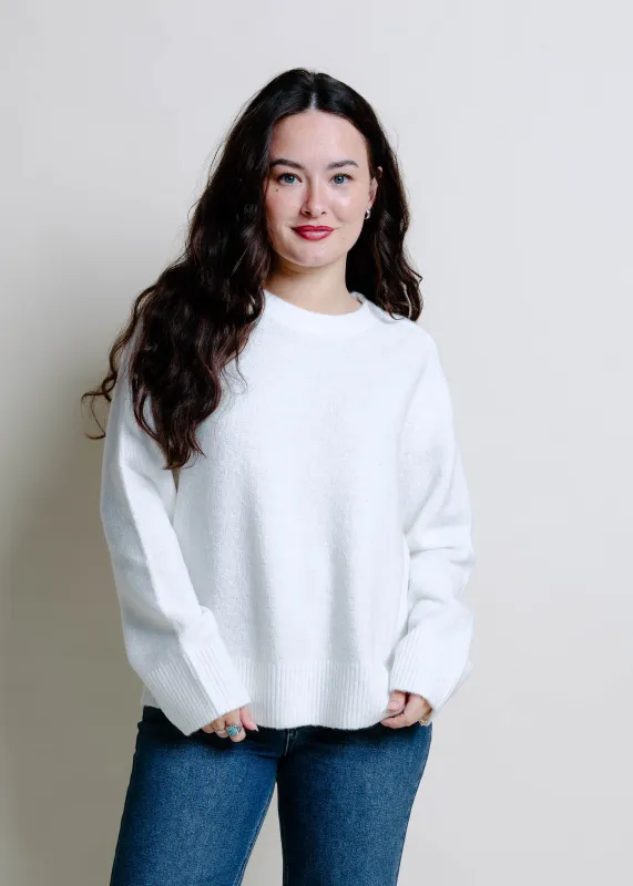 The Joan Sweater - Snow White sold by Vinnie Louise