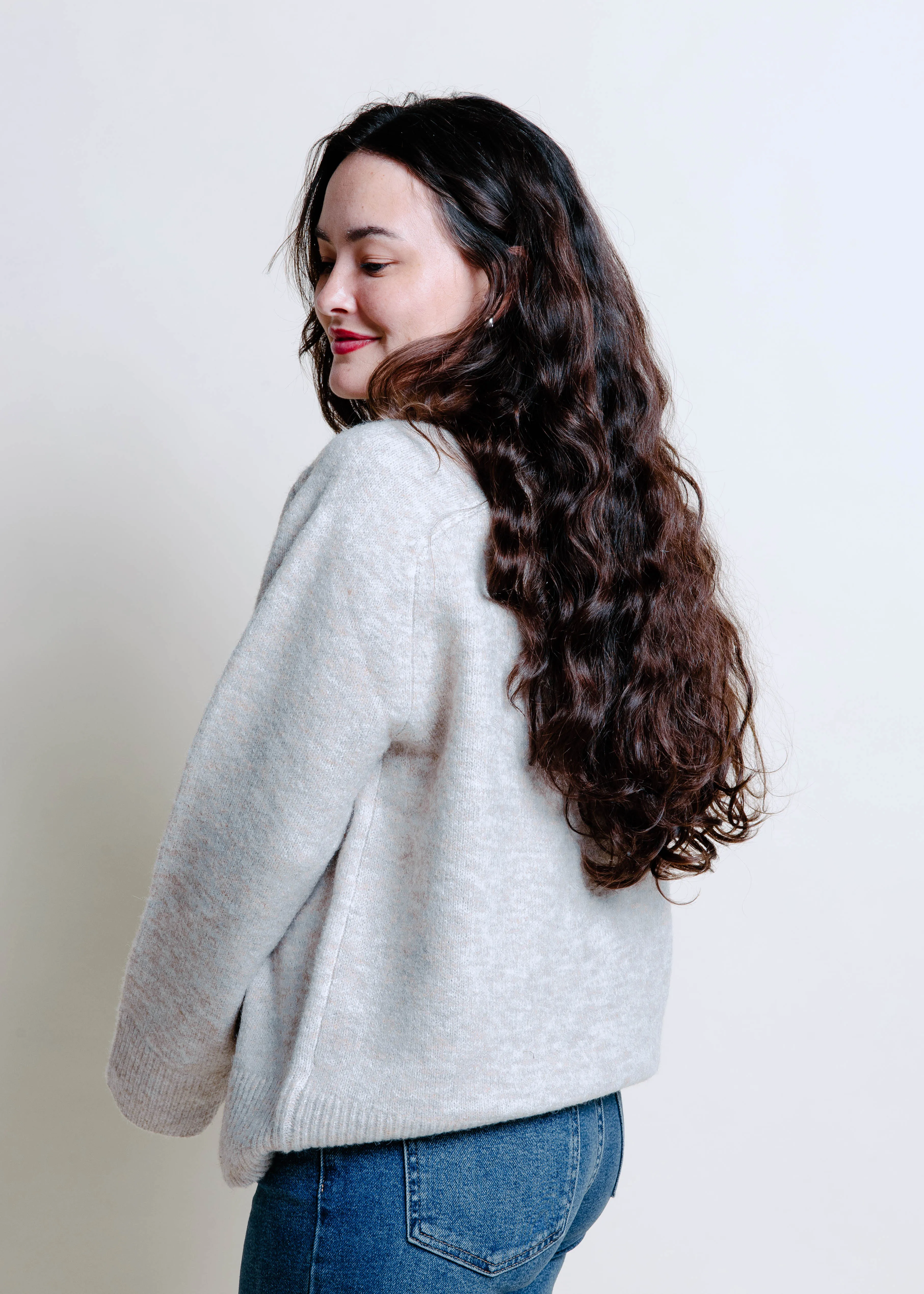 The Joan Sweater - Taupe sold by Vinnie Louise product image thumbnail 4