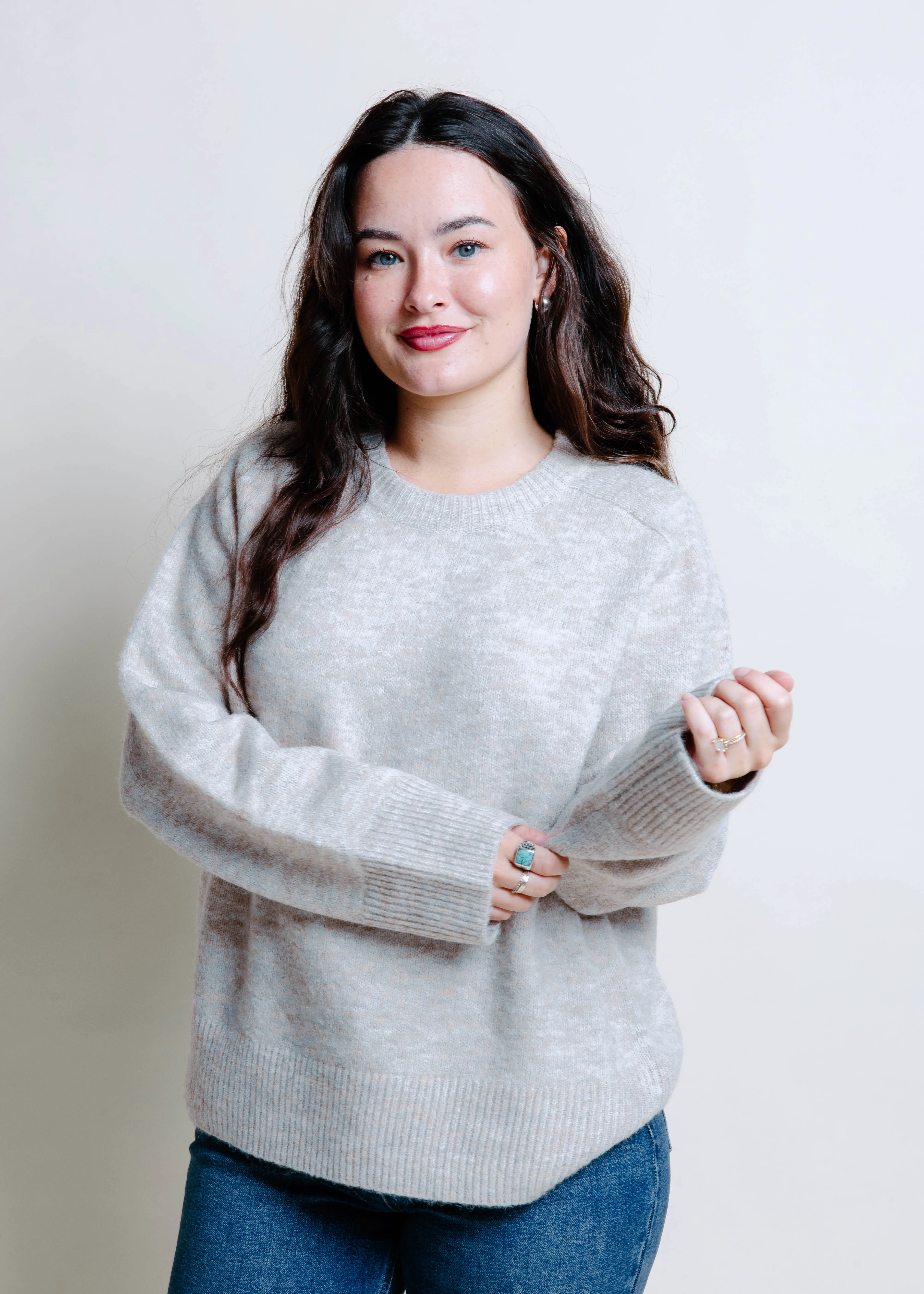 The Joan Sweater - Taupe sold by Vinnie Louise product image thumbnail 2