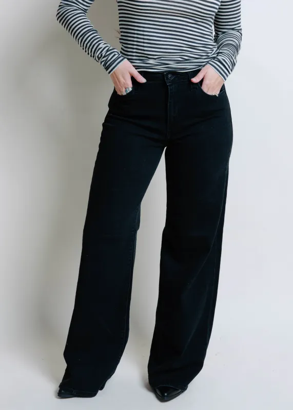 Bennie Stretchy Wide Leg - Black sold by Vinnie Louise