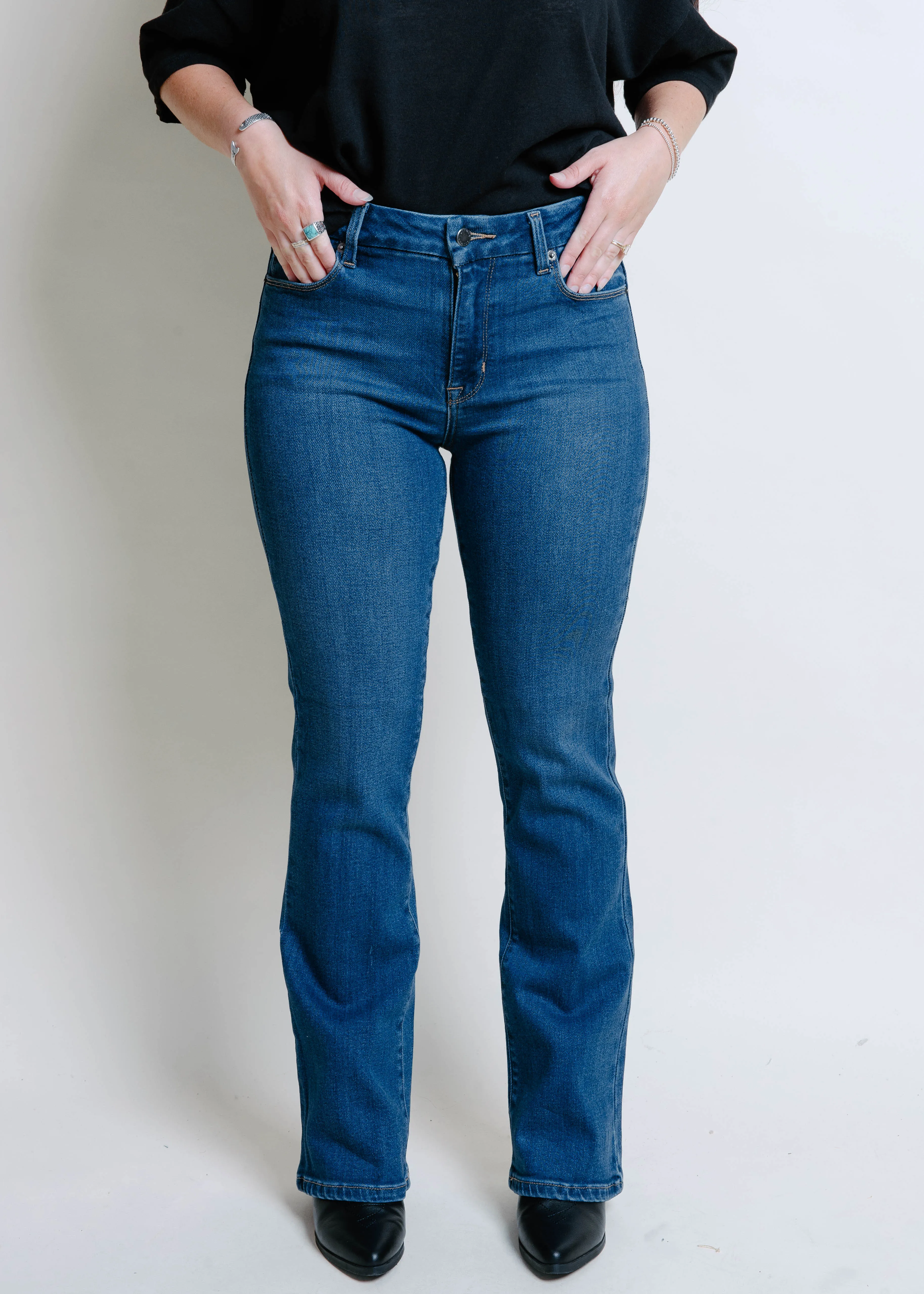 Carmen Slim Bootcut Jean sold by Vinnie Louise