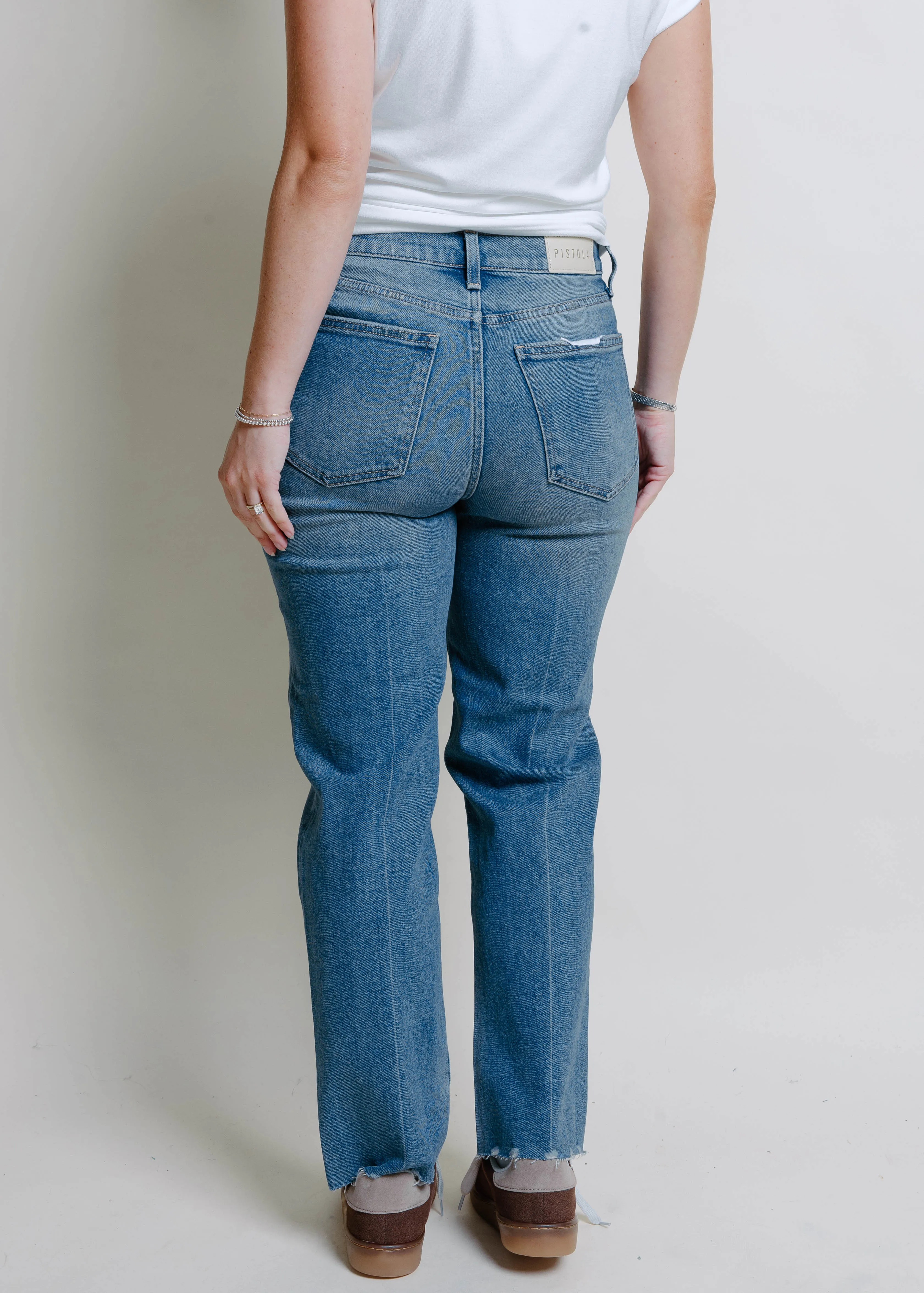 Charlie High Rise Classic Straight Ankle - Rhythm Vintage sold by Vinnie Louise product image thumbnail 3