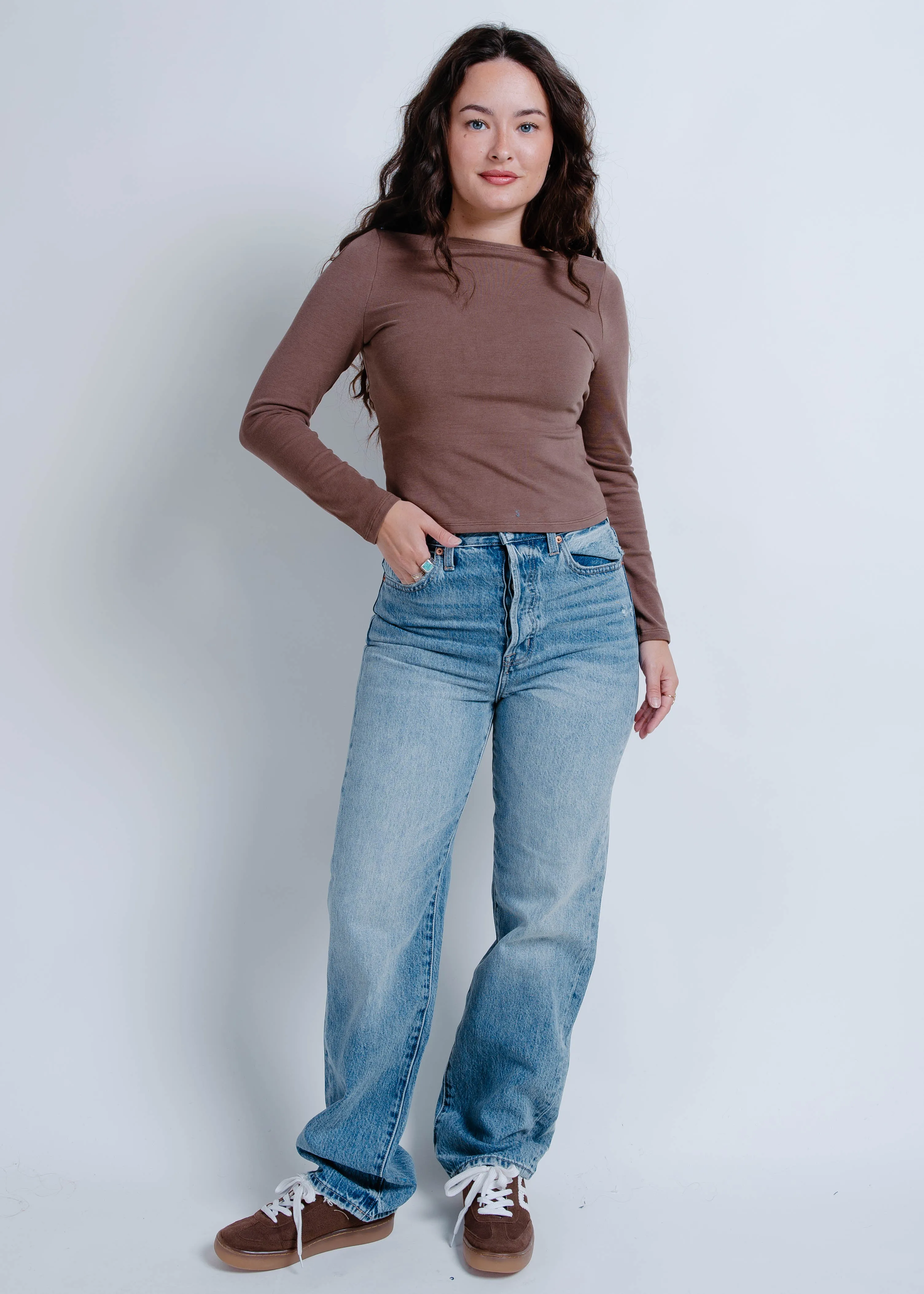 Cassie Super High Rise Straight - Serpentine Vintage sold by Vinnie Louise