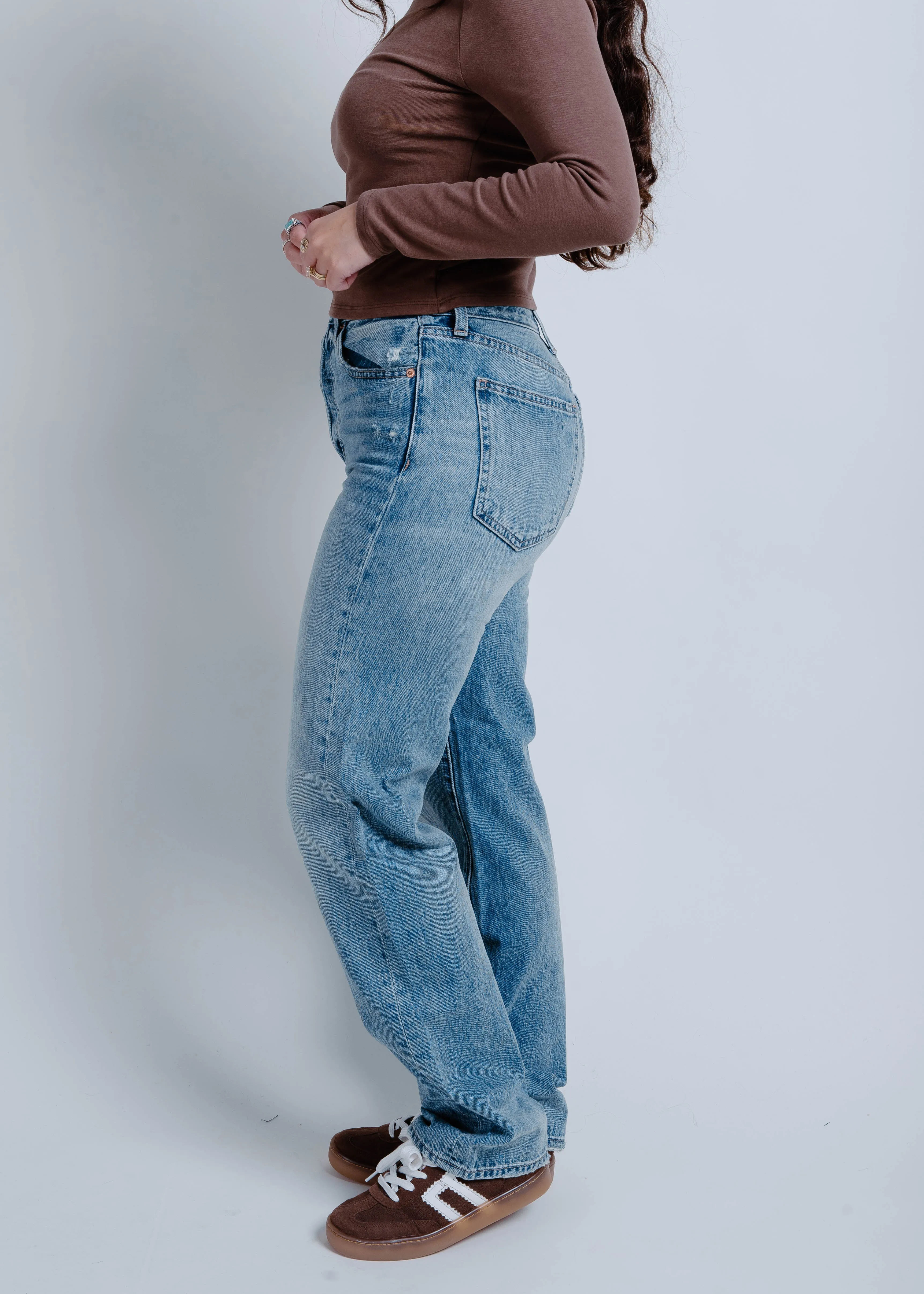 Cassie Super High Rise Straight - Serpentine Vintage sold by Vinnie Louise product image thumbnail 3