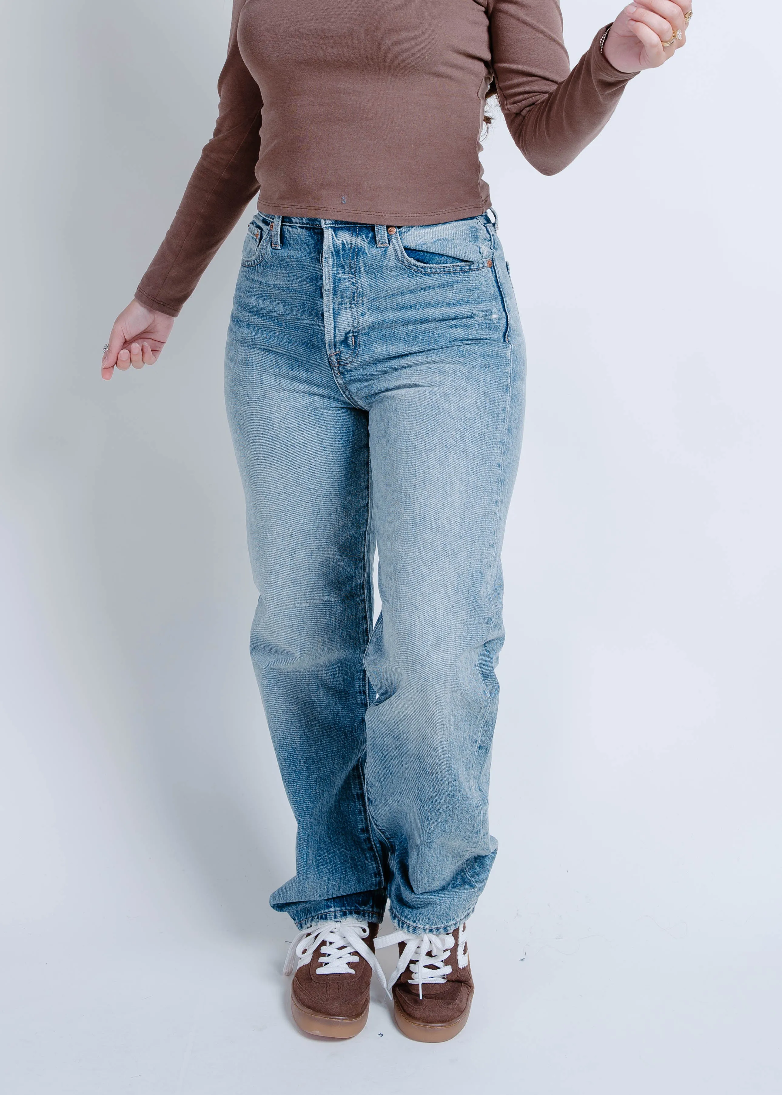 Cassie Super High Rise Straight - Serpentine Vintage sold by Vinnie Louise product image thumbnail 2