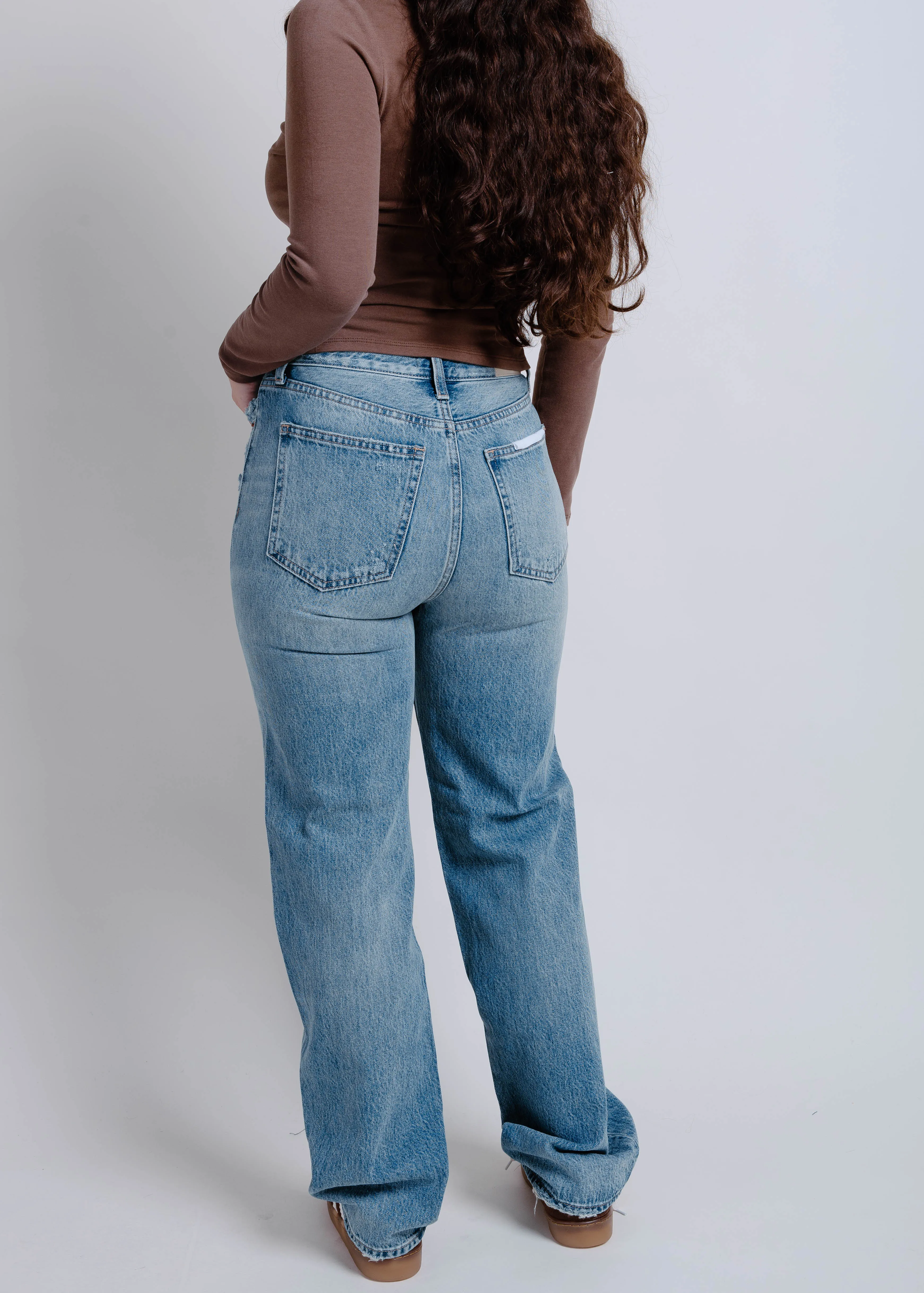 Cassie Super High Rise Straight - Serpentine Vintage sold by Vinnie Louise product image thumbnail 4