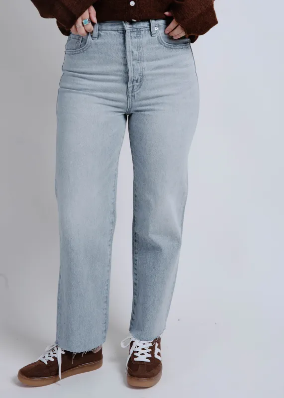 Wes High Rise Barrel Jean - Enigma made by Pistola