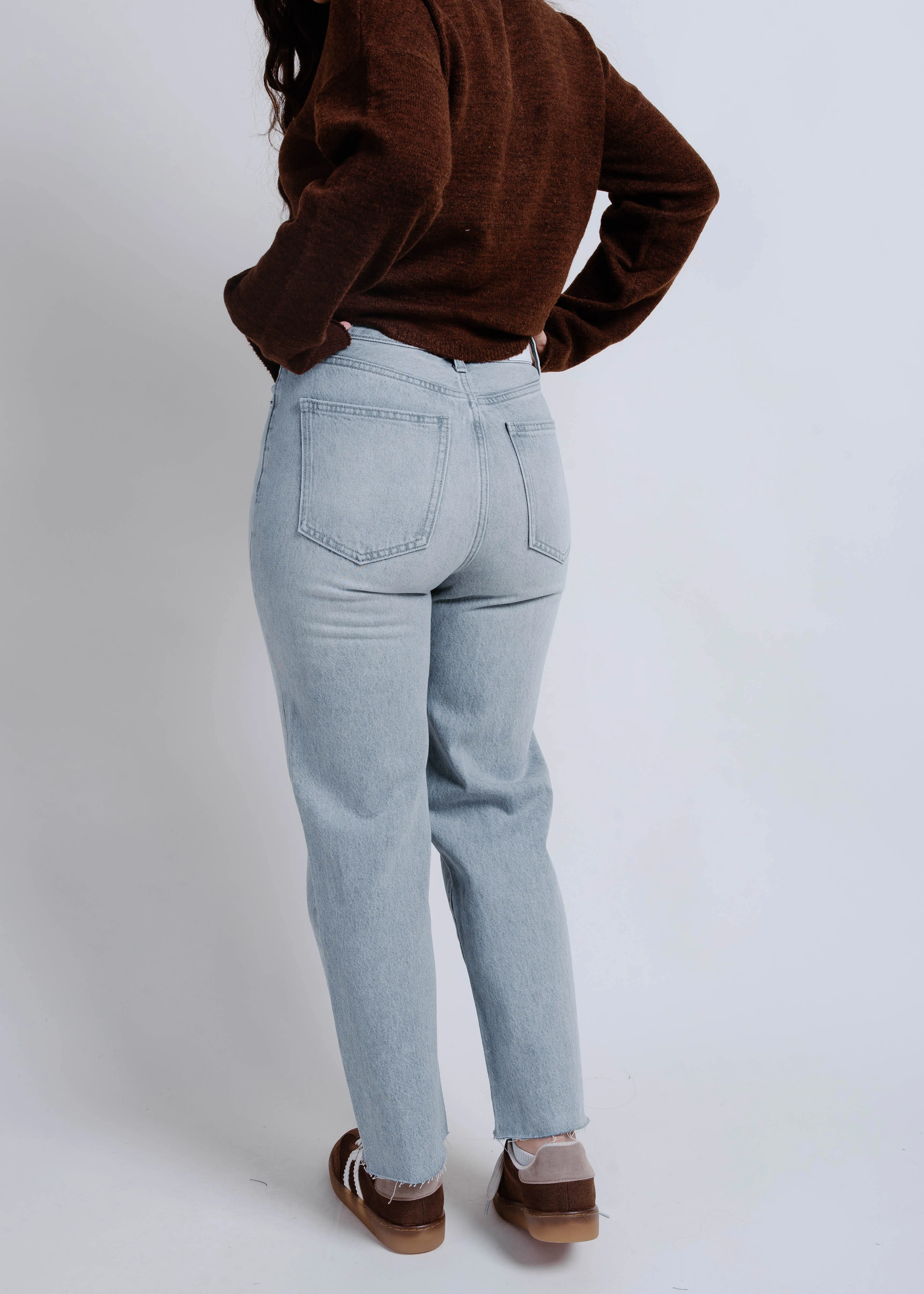 Wes High Rise Barrel Jean - Enigma sold by Vinnie Louise product image thumbnail 3