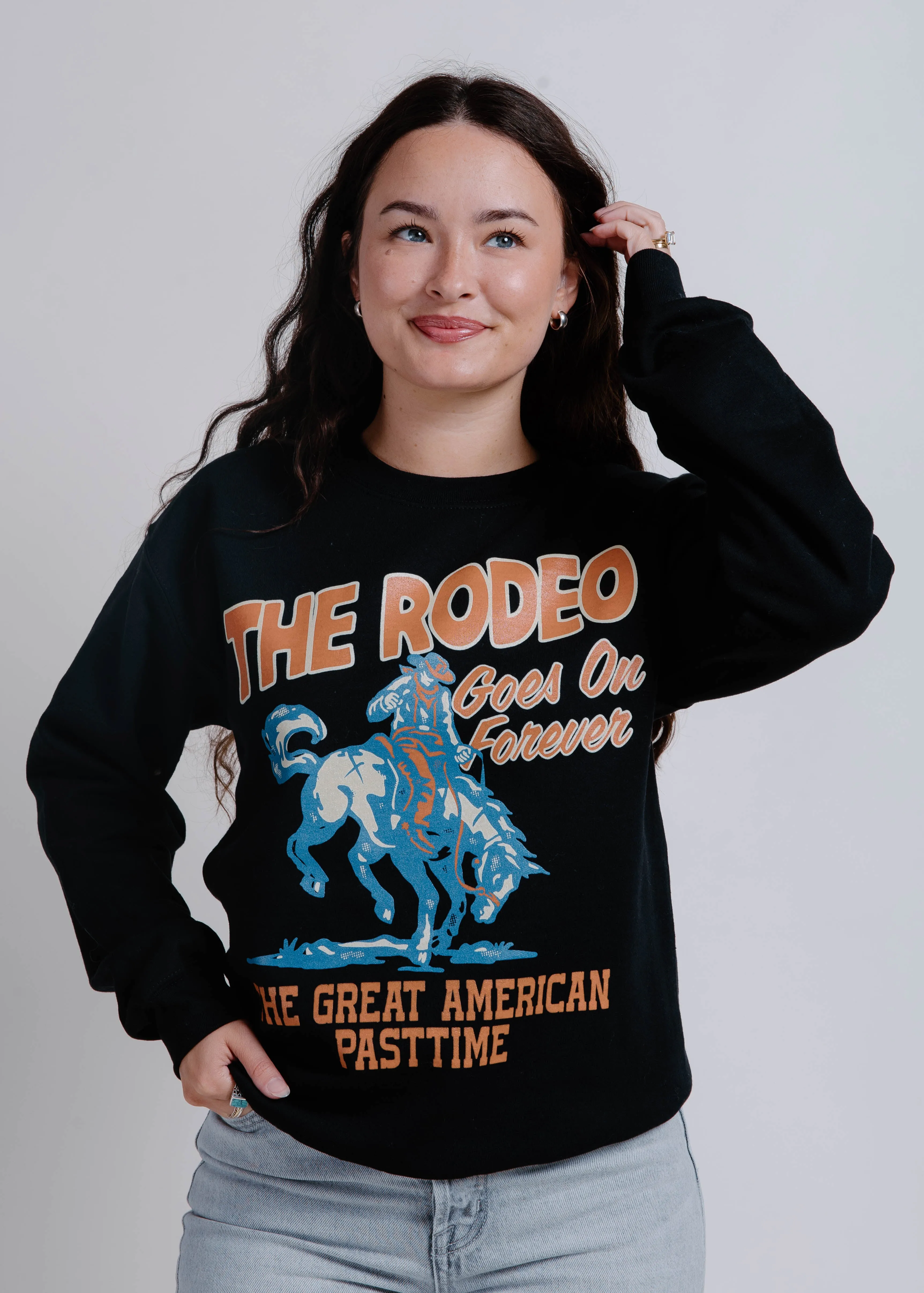 The Rodeo Forever Graphic Sweatshirt sold by Vinnie Louise product image thumbnail 2