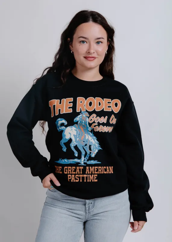 The Rodeo Forever Graphic Sweatshirt sold by Vinnie Louise