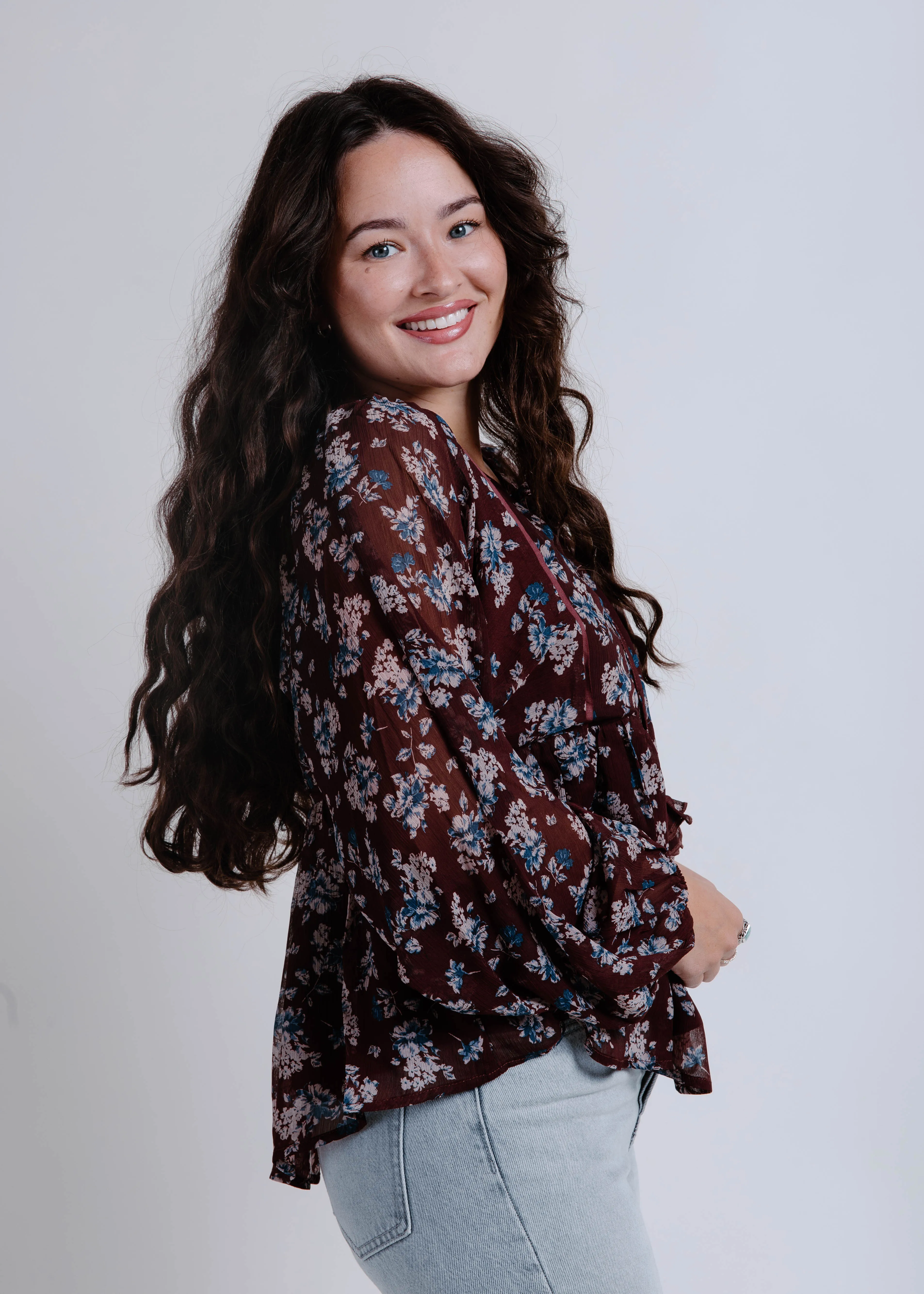 A Lovely Escape Floral Top sold by Vinnie Louise product image thumbnail 4