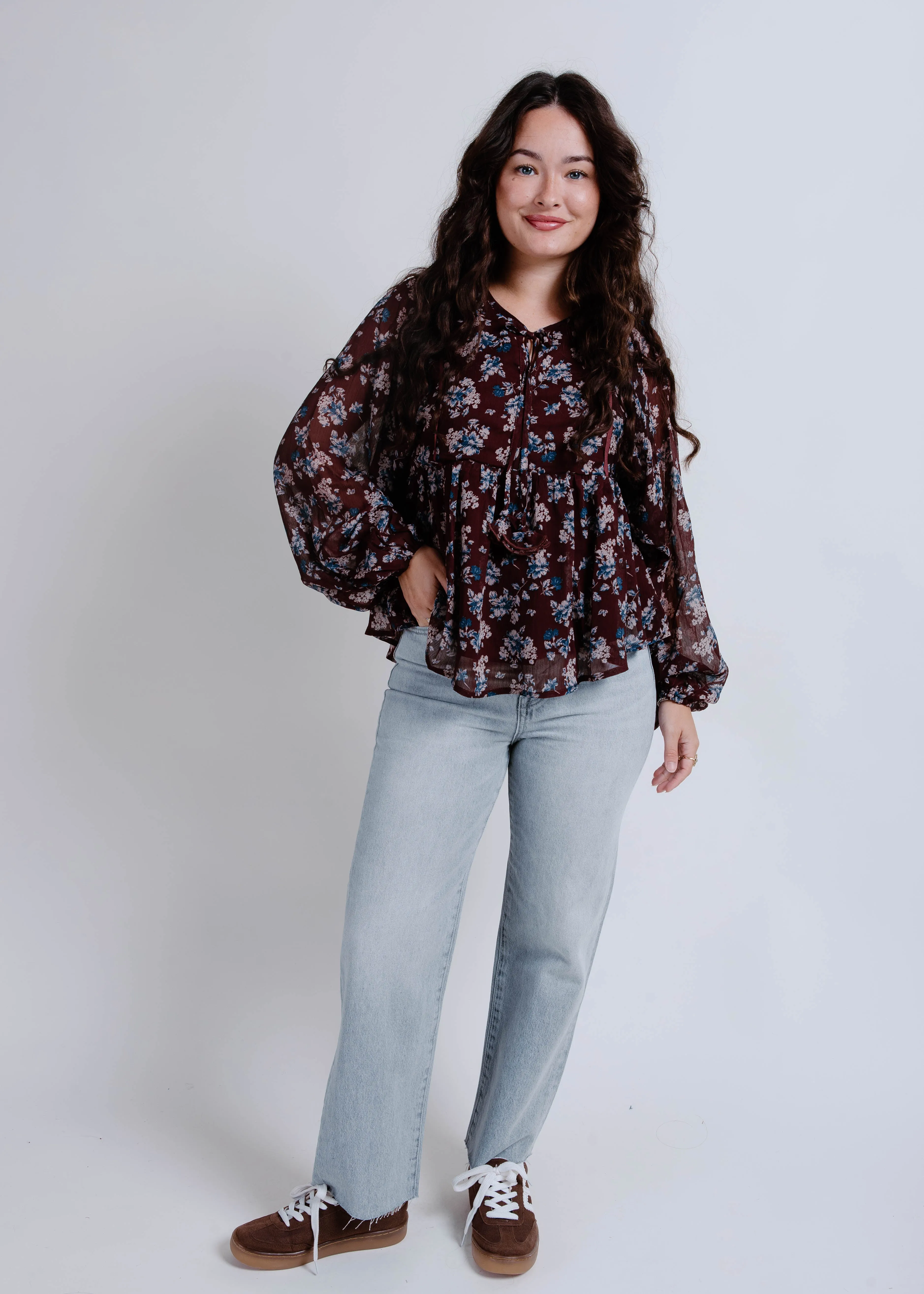 A Lovely Escape Floral Top sold by Vinnie Louise