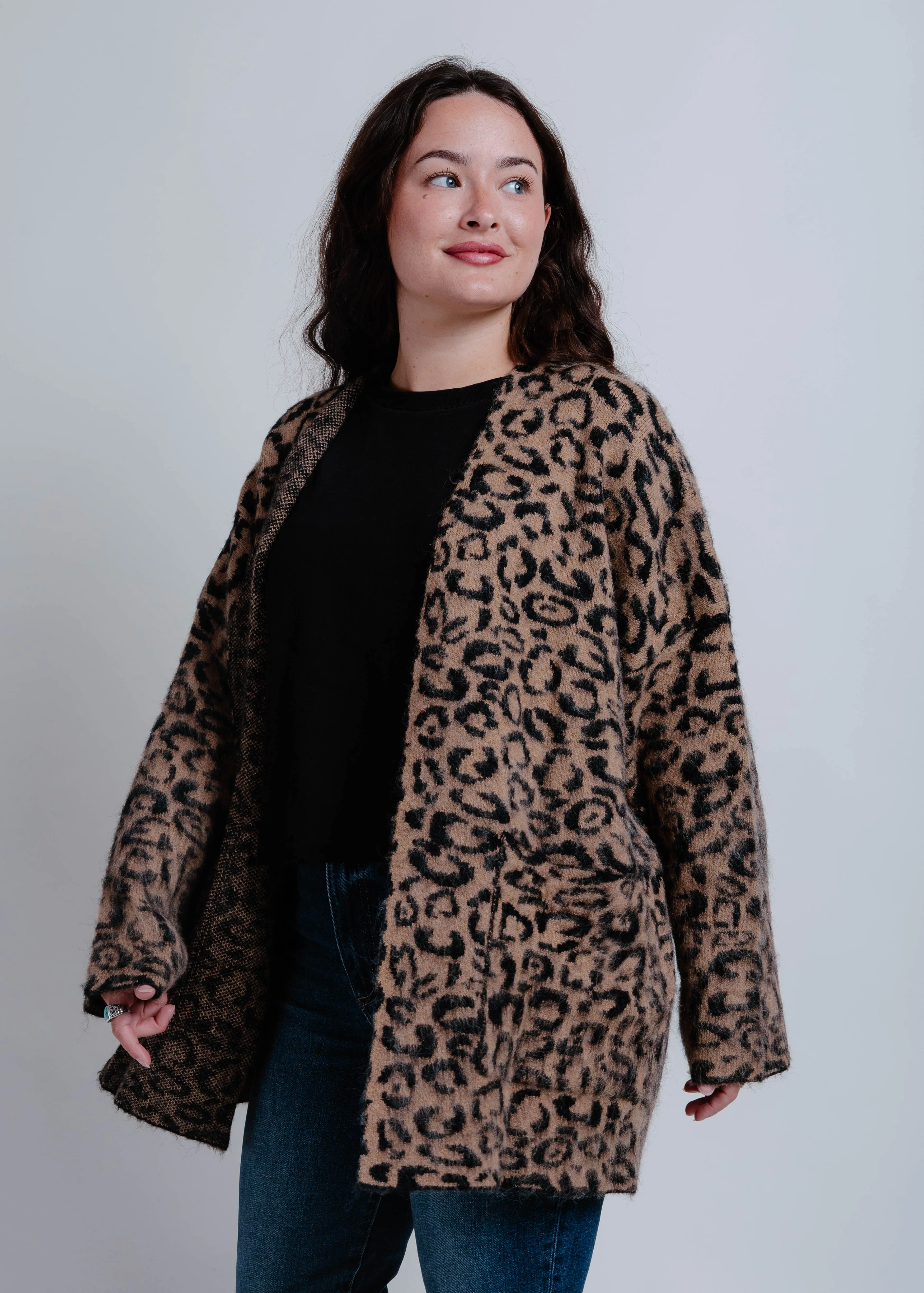 Out In The Wild Oversized Cardigan sold by Vinnie Louise product image thumbnail 2