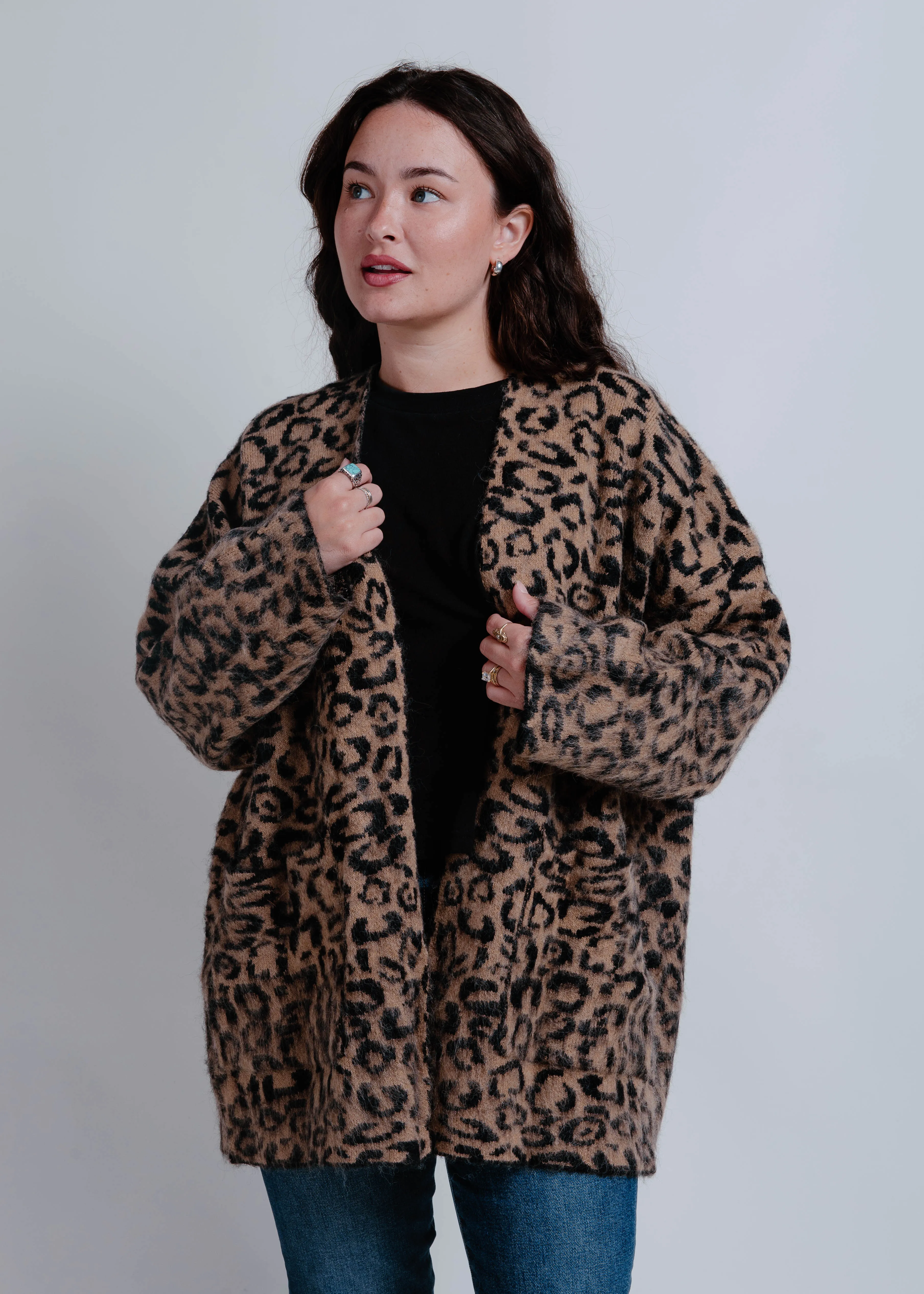 Out In The Wild Oversized Cardigan sold by Vinnie Louise product image thumbnail 3