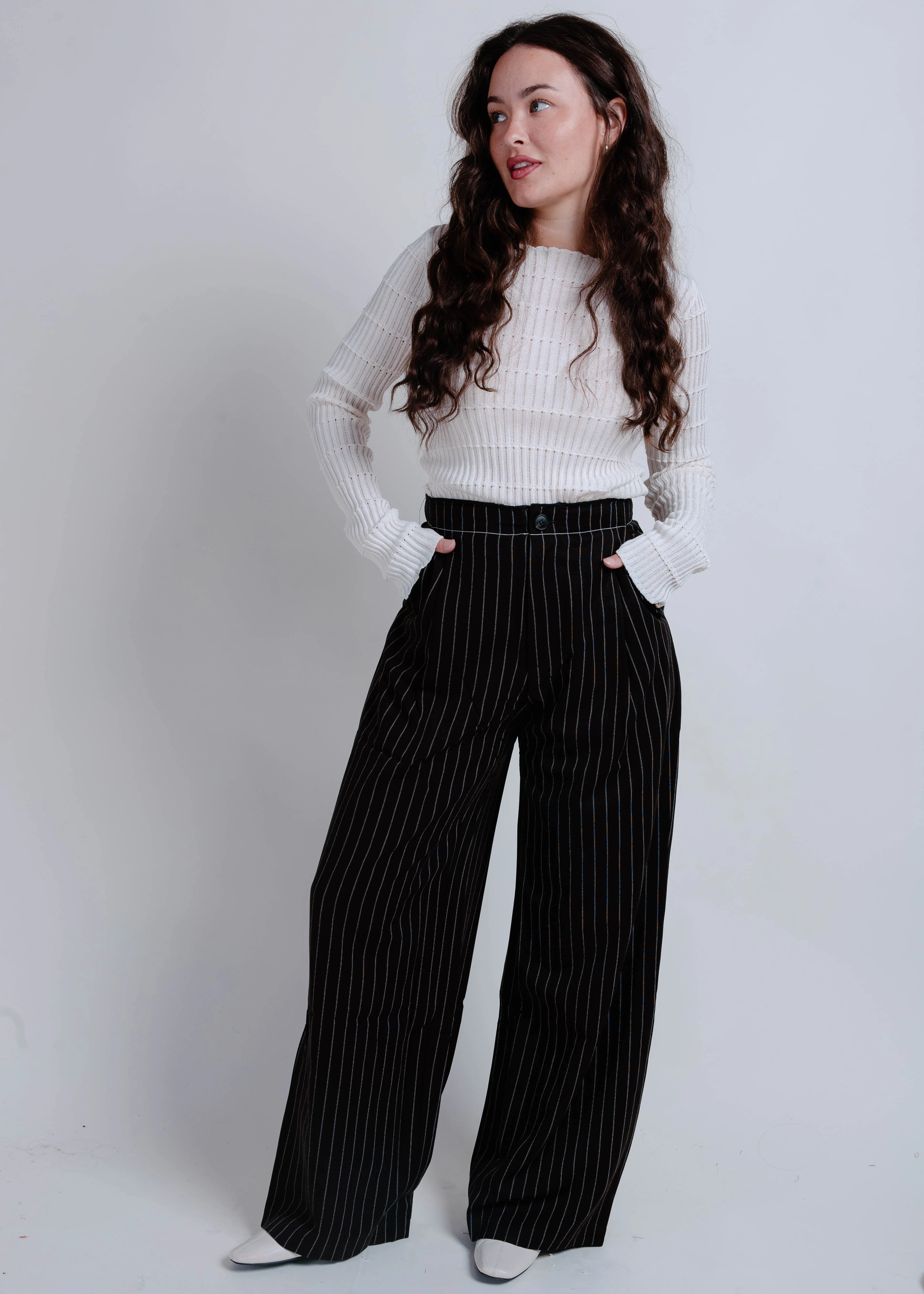 Work Week Pleated Pants sold by Vinnie Louise