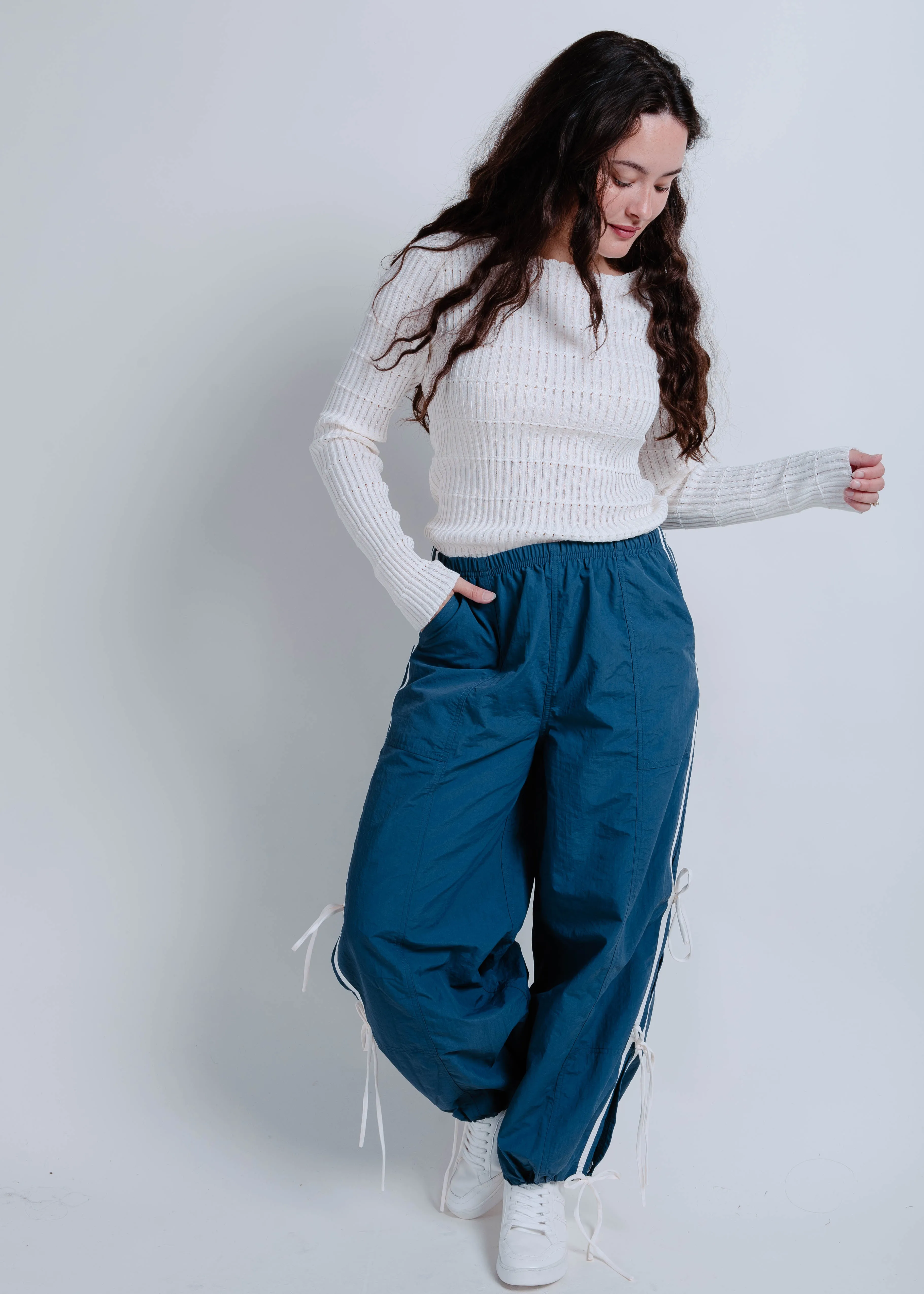 The Tayler Joggers - Blue sold by Vinnie Louise