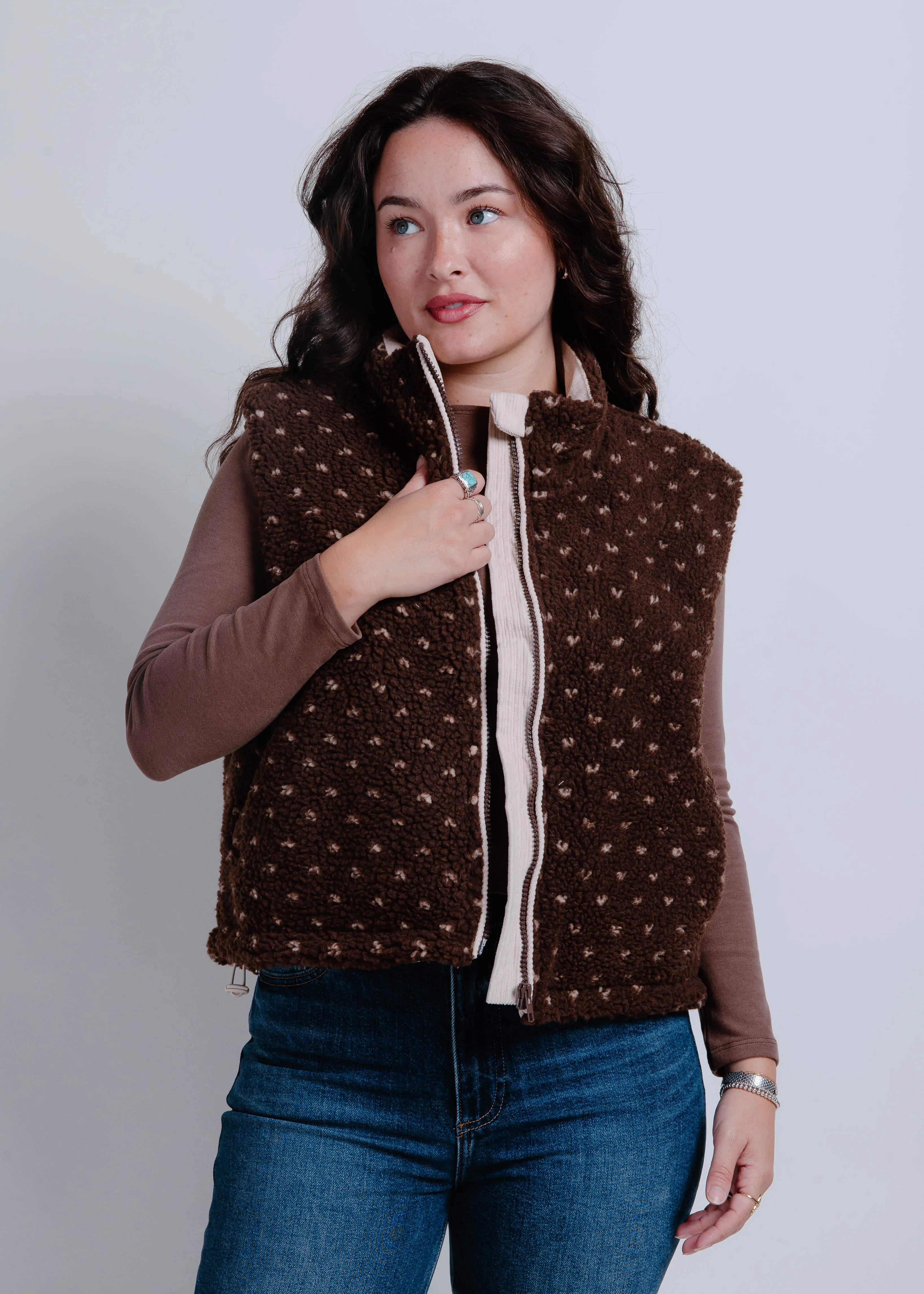 The Sierra Vest - Brown sold by Vinnie Louise