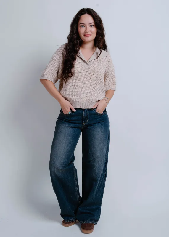 Mina Collared Sweater sold by Vinnie Louise