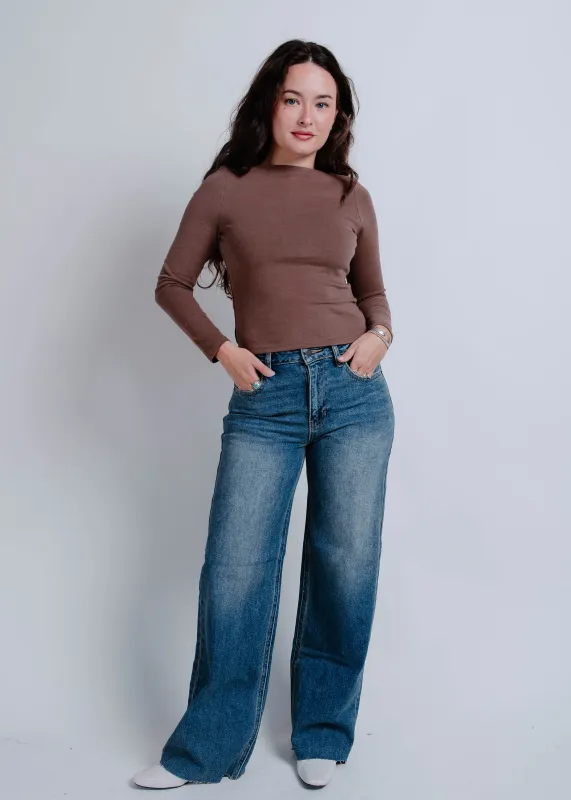 Kaylee Scissor Cut Wide Leg sold by Vinnie Louise