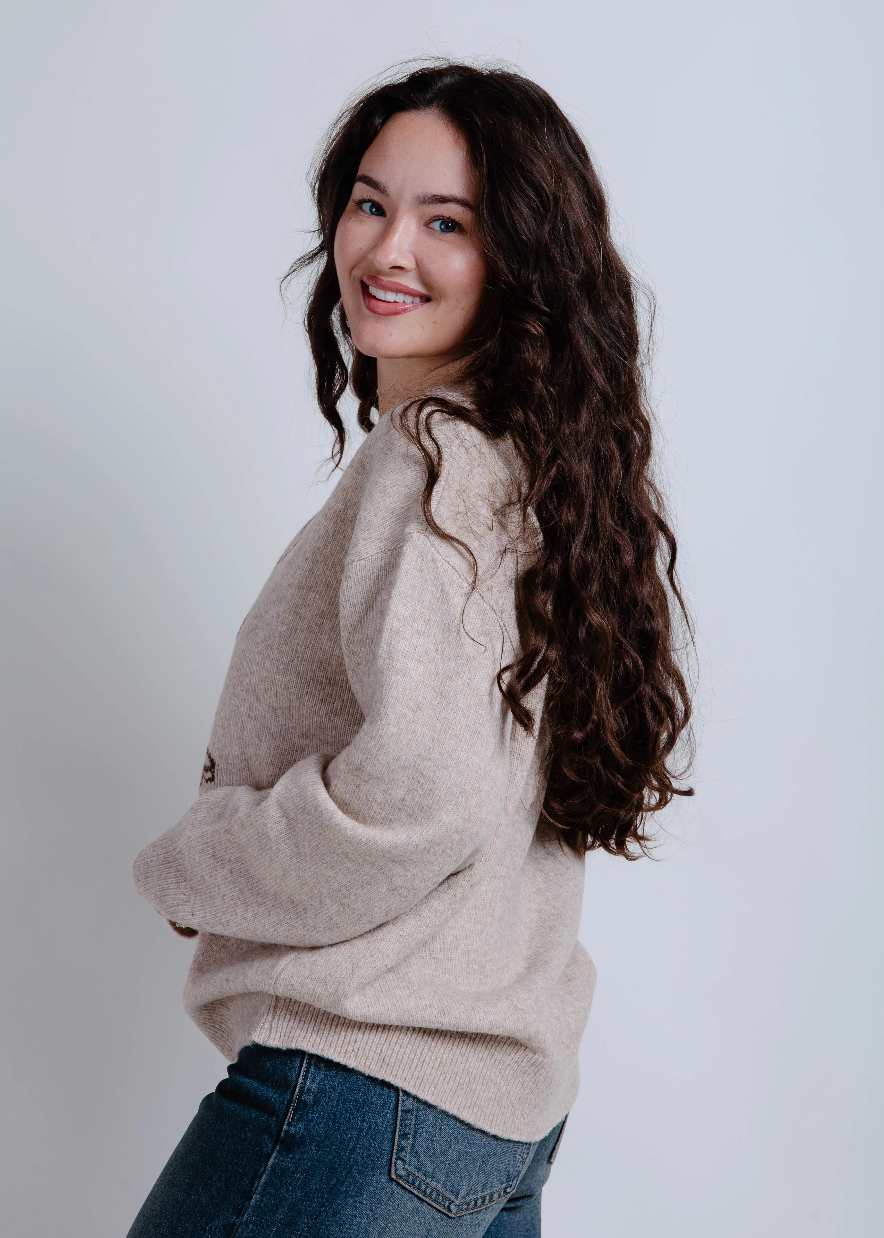 Western Cowgirl Knit Sweater sold by Vinnie Louise product image thumbnail 4