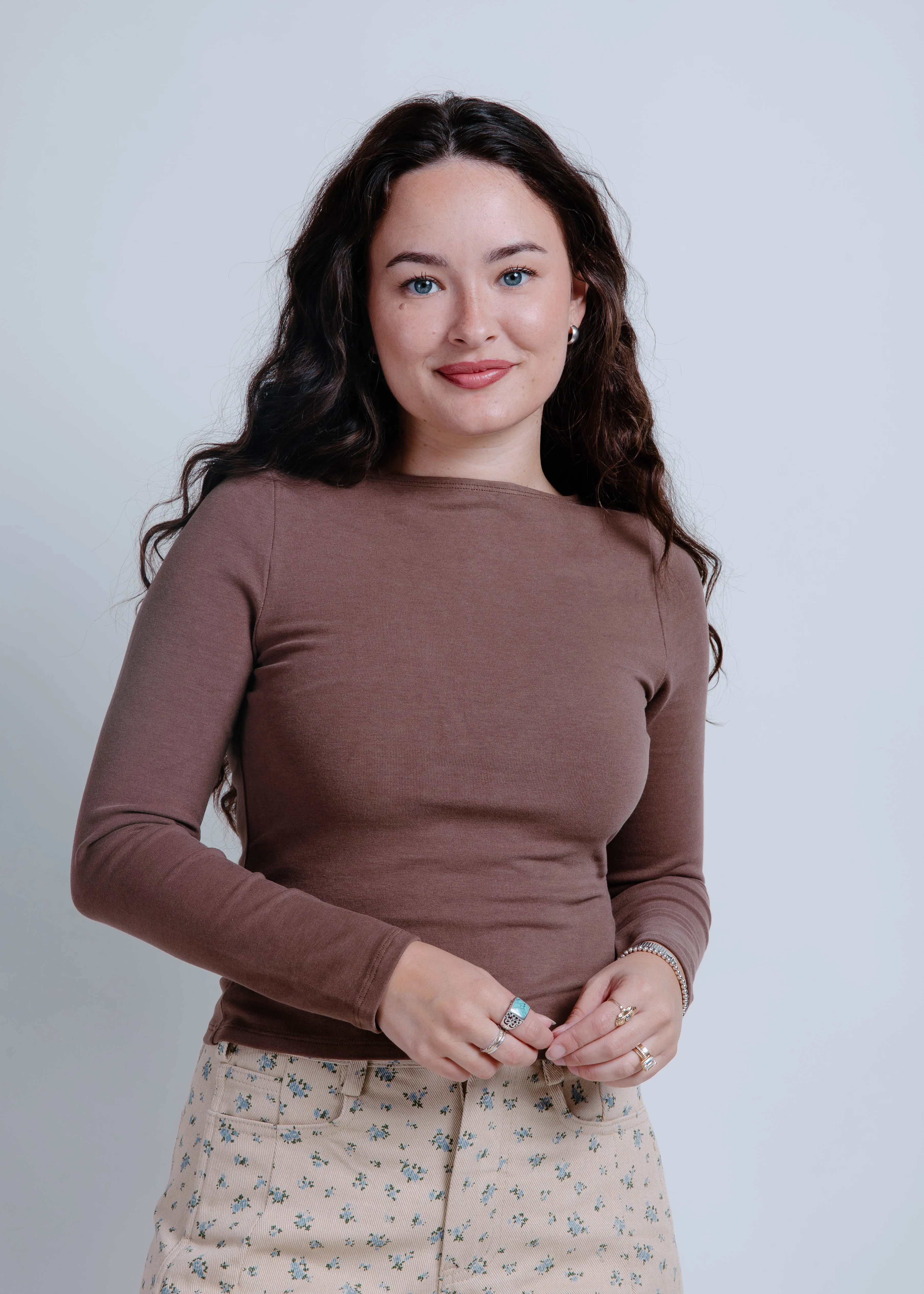 The Marianna Top - Brown sold by Vinnie Louise product image thumbnail 3