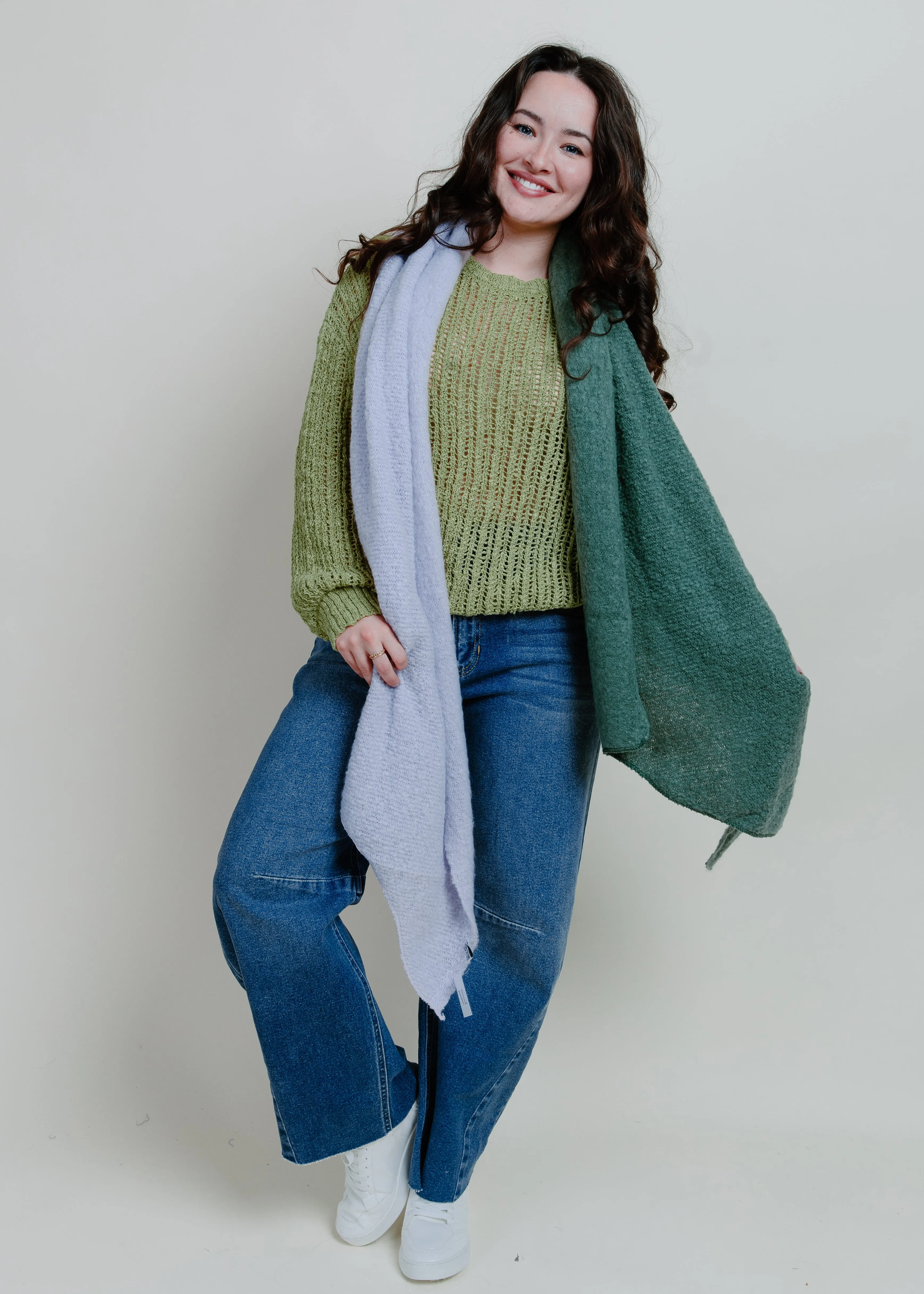 Sunset Shades Cozy Scarf sold by Vinnie Louise product image thumbnail 2