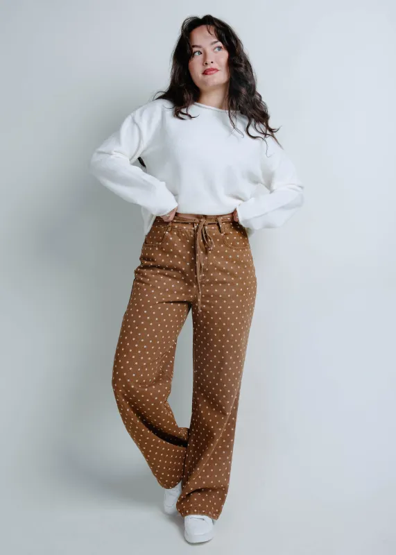 Feels Right Polka Dot Pants sold by Vinnie Louise