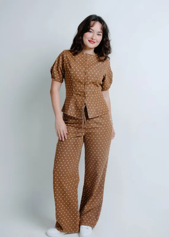 Feels Right Polka Dot Top sold by Vinnie Louise