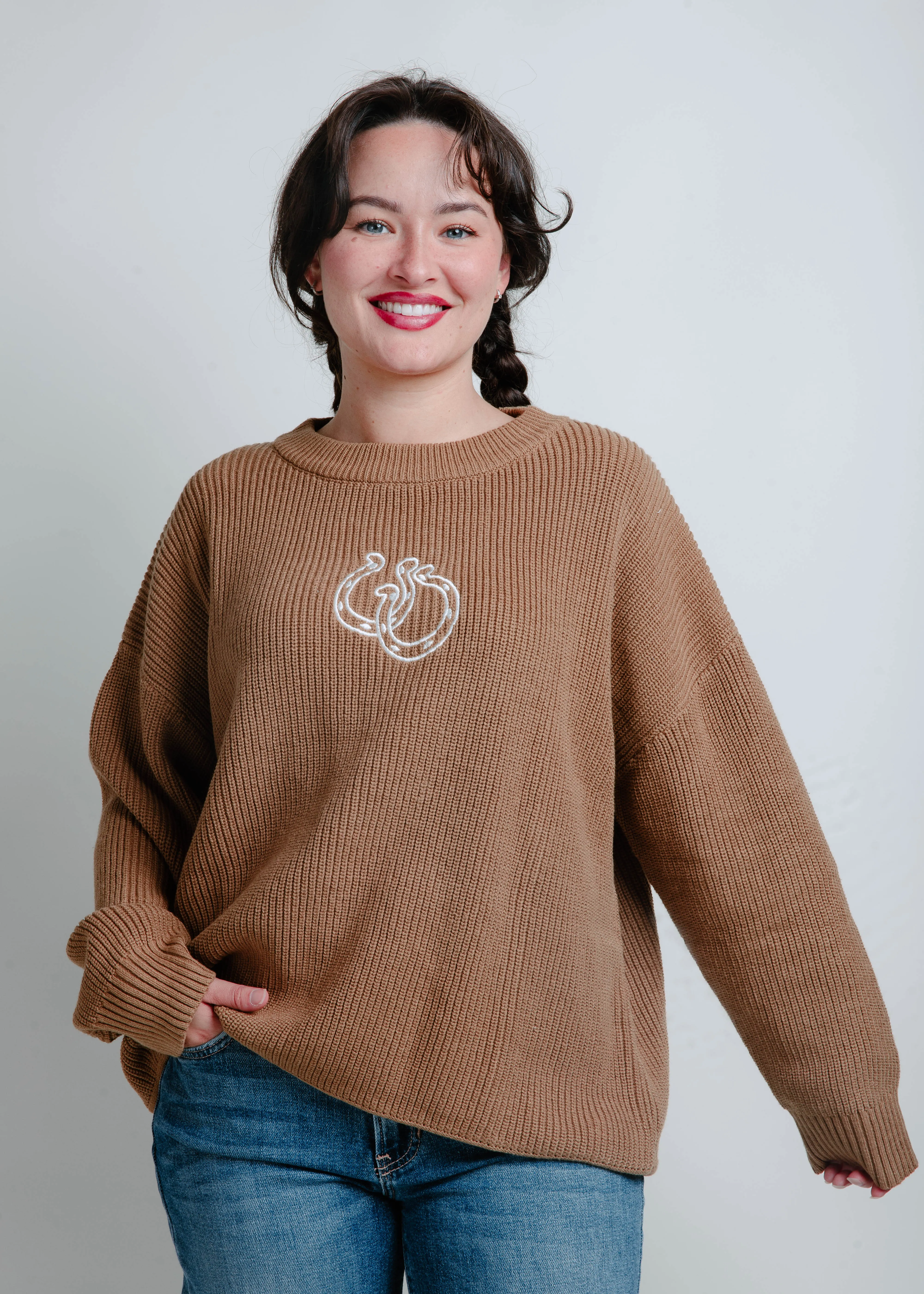 The Horseshoe Knit Sweater sold by Vinnie Louise