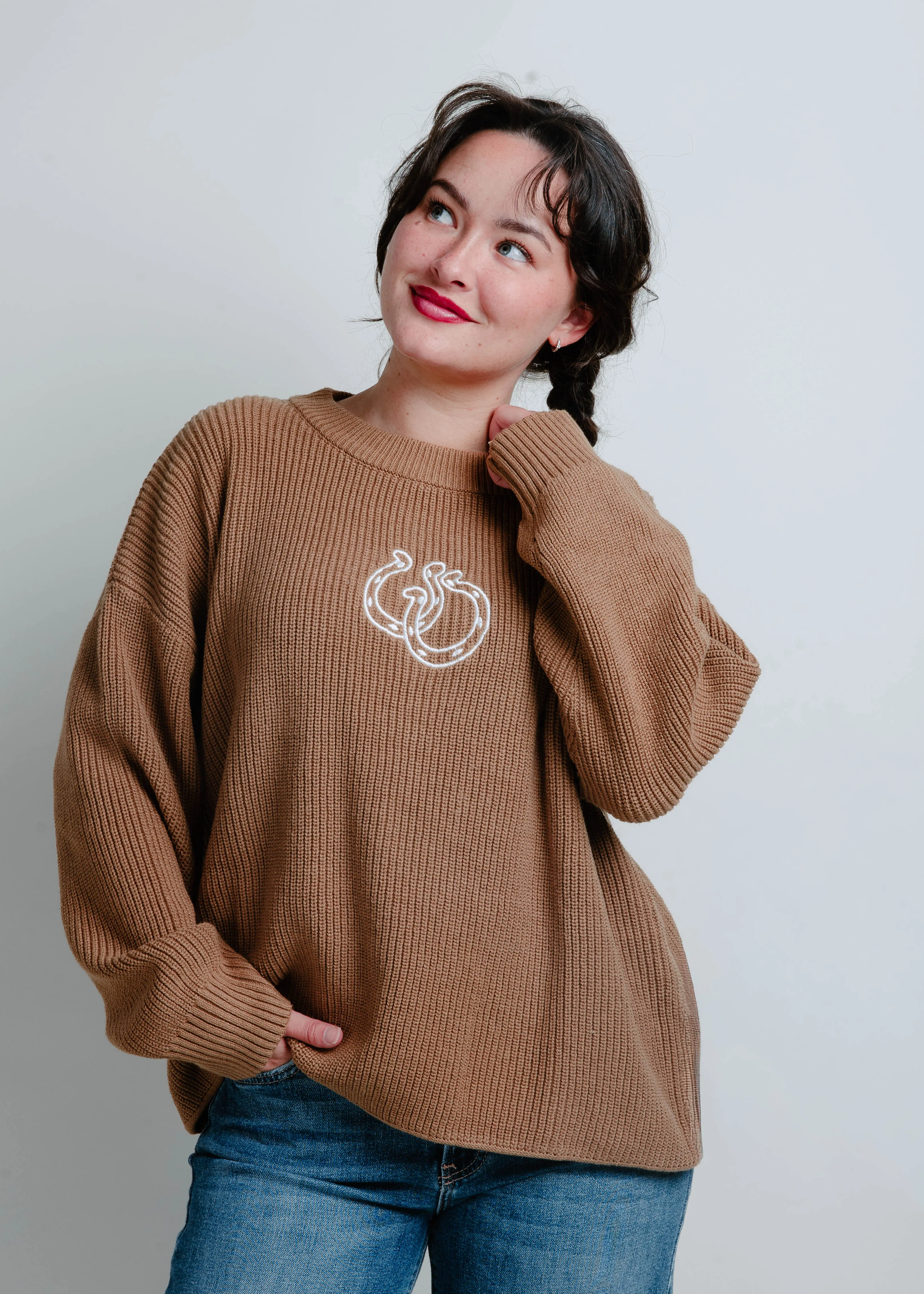 The Horseshoe Knit Sweater sold by Vinnie Louise product image thumbnail 2