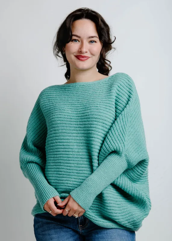 Rachael Knit Sweater - Green sold by Vinnie Louise
