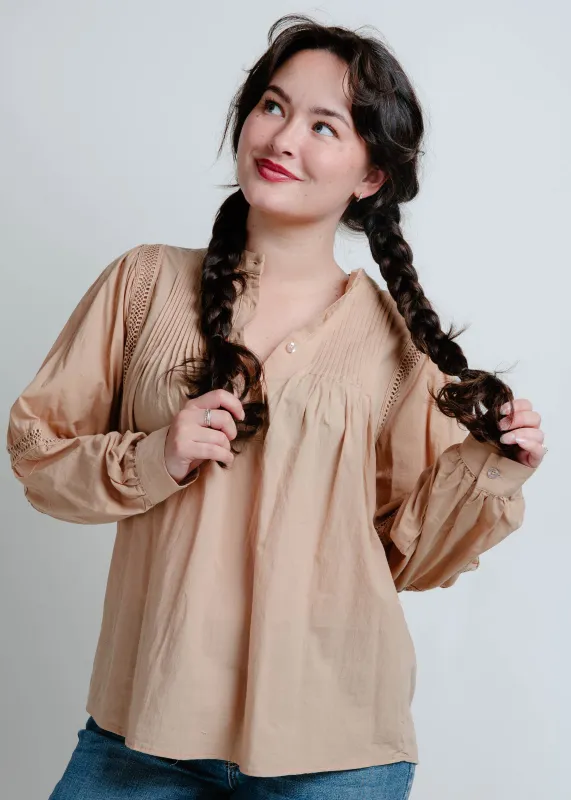 Sabrina Long Sleeve Top - Dusty sold by Vinnie Louise