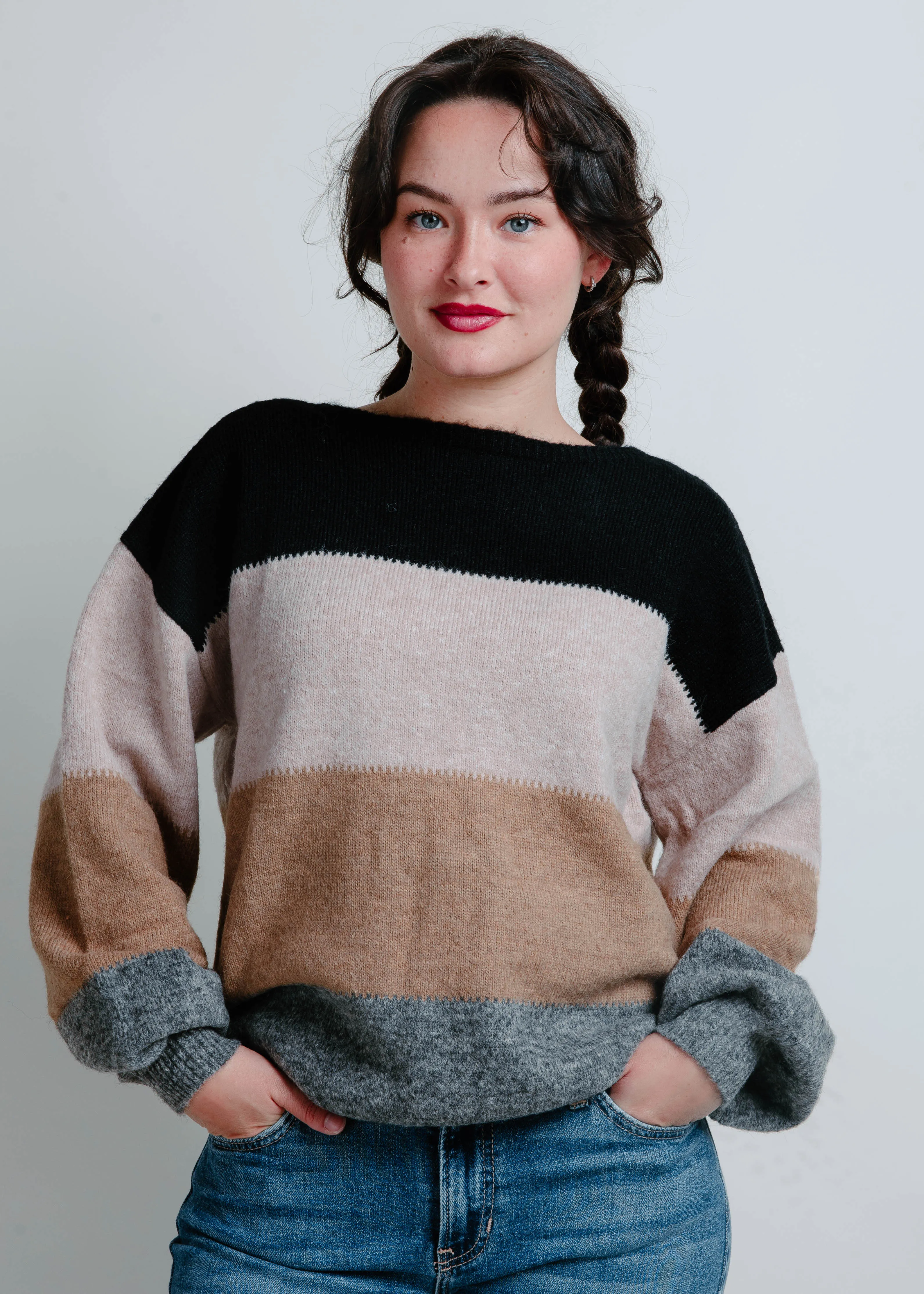 Stella Striped Sweater sold by Vinnie Louise